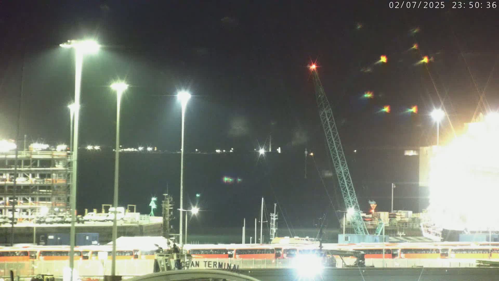 Port of Southampton Ocean Cruise Terminal (Berth 46) Live Cam - Southampton, Hampshire, South East, England, United Kingdom