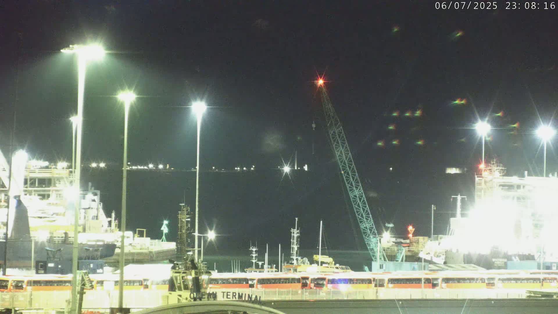 Port of Southampton Ocean Cruise Terminal (Berth 46) Live Cam - Southampton, Hampshire, South East, England, United Kingdom