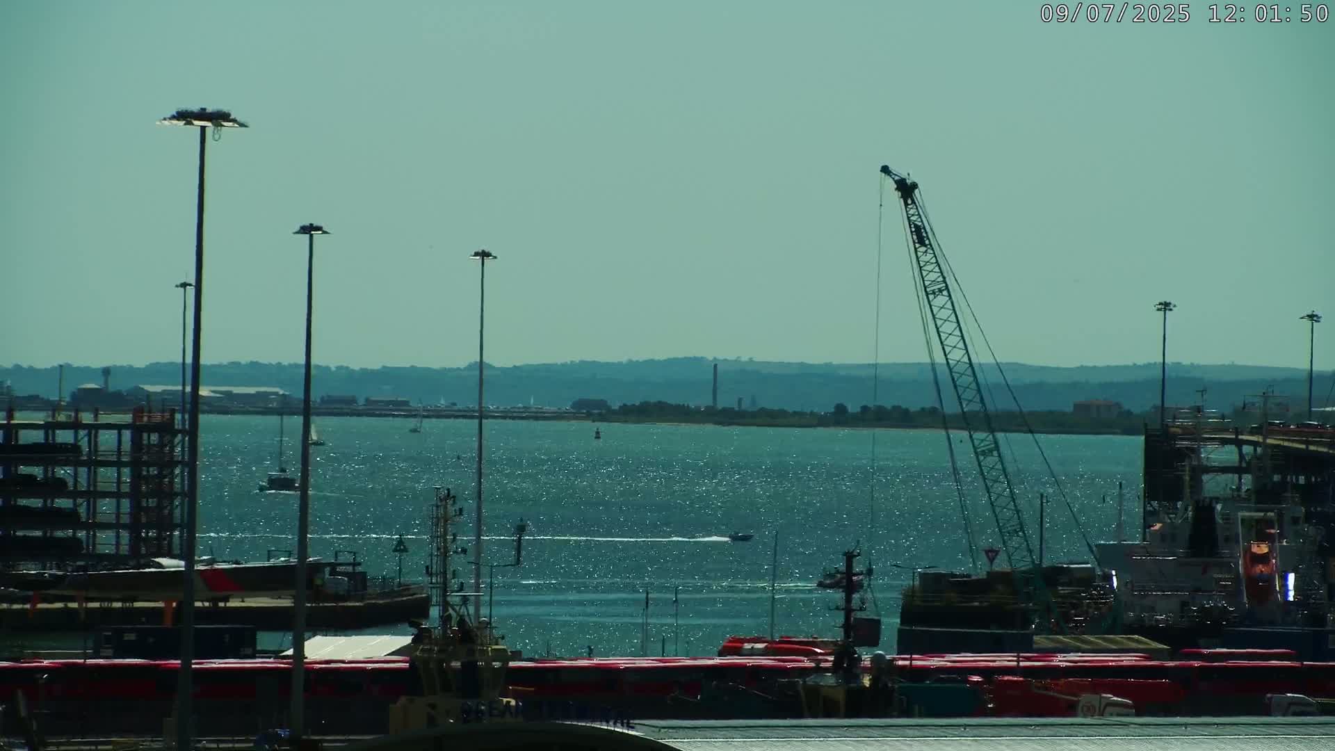 Port of Southampton Ocean Cruise Terminal (Berth 46) Live Cam - Southampton, Hampshire, South East, England, United Kingdom