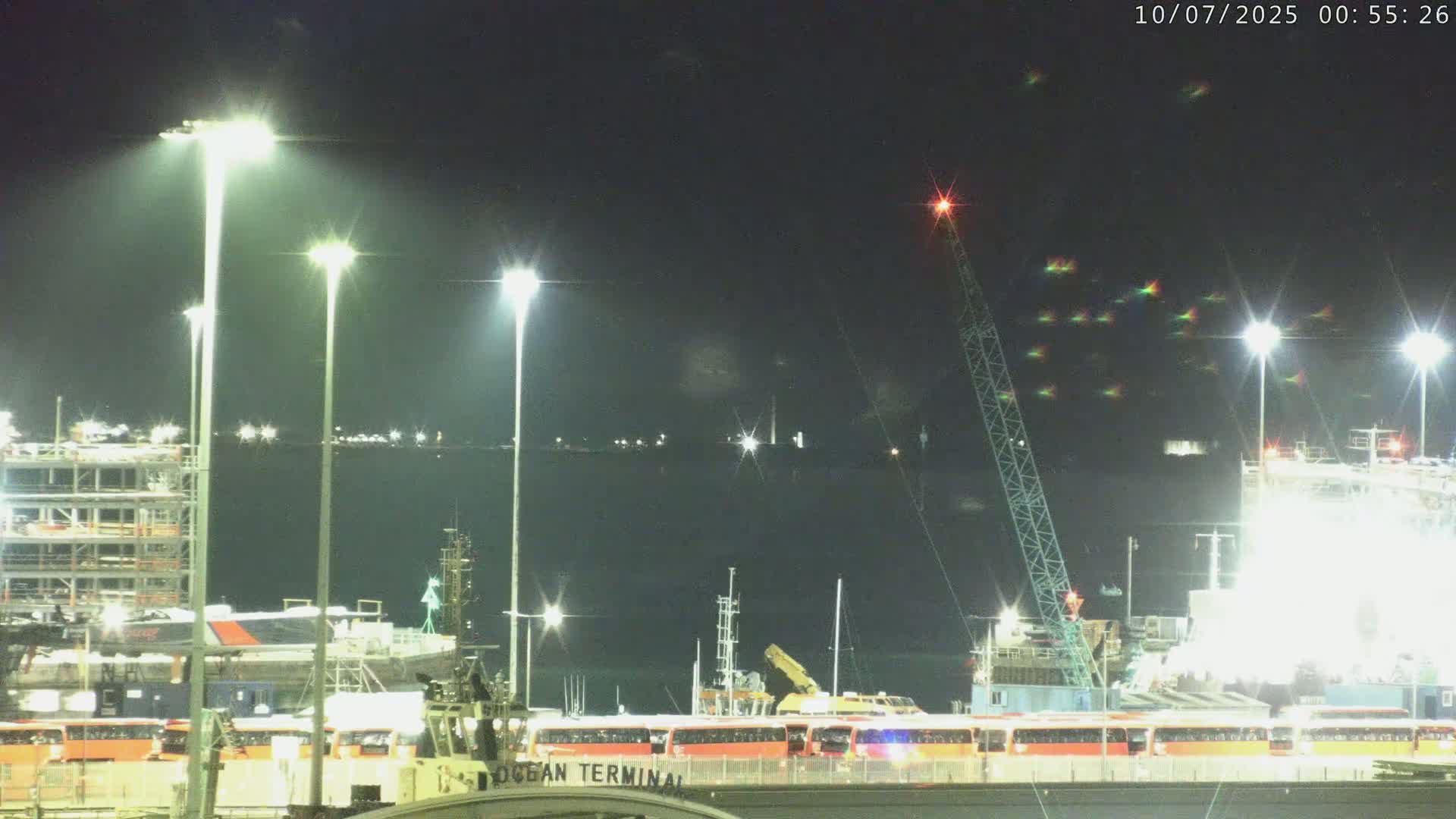 Port of Southampton Ocean Cruise Terminal (Berth 46) Live Cam - Southampton, Hampshire, South East, England, United Kingdom