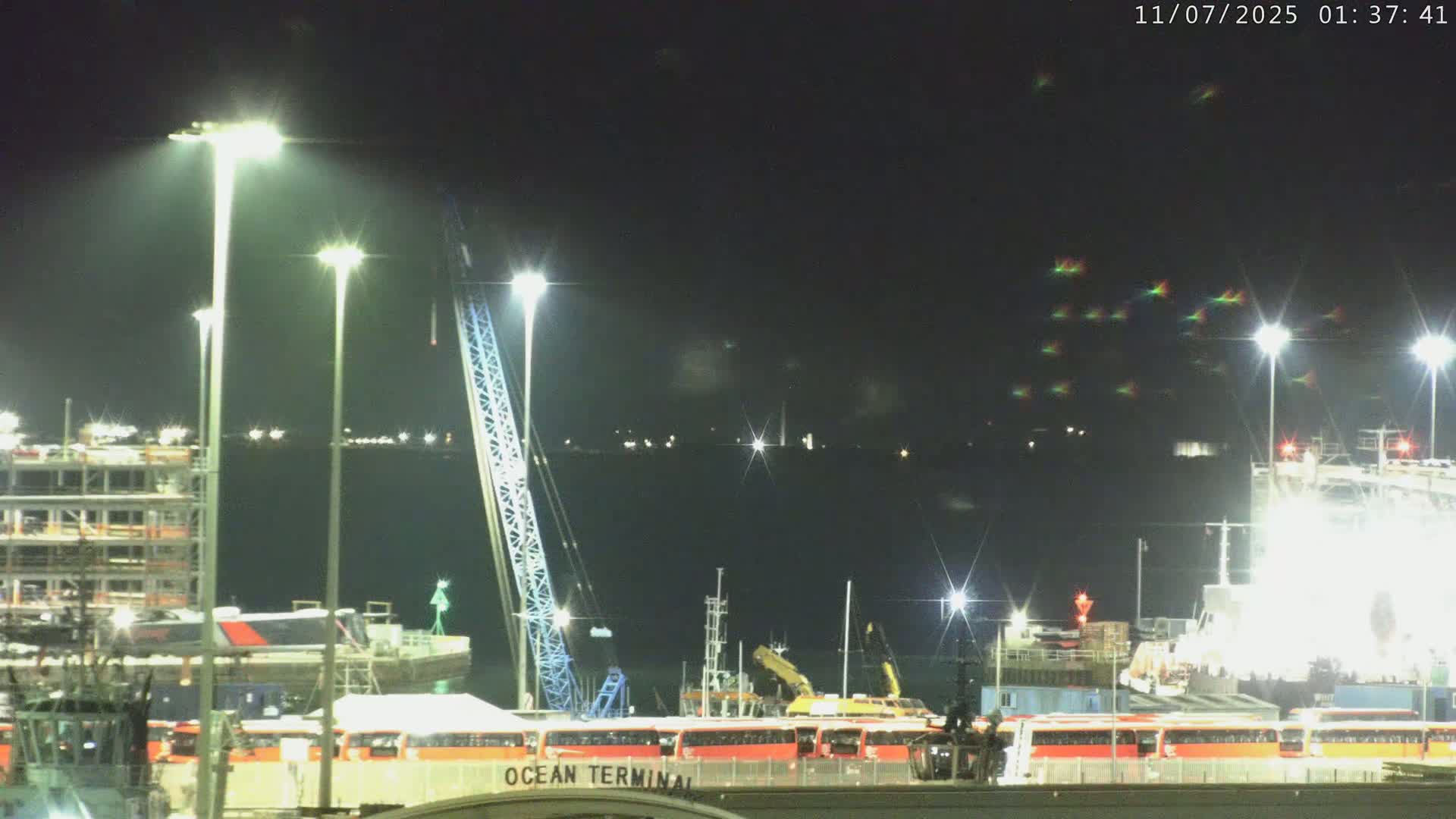 Port of Southampton Ocean Cruise Terminal (Berth 46) Live Cam - Southampton, Hampshire, South East, England, United Kingdom