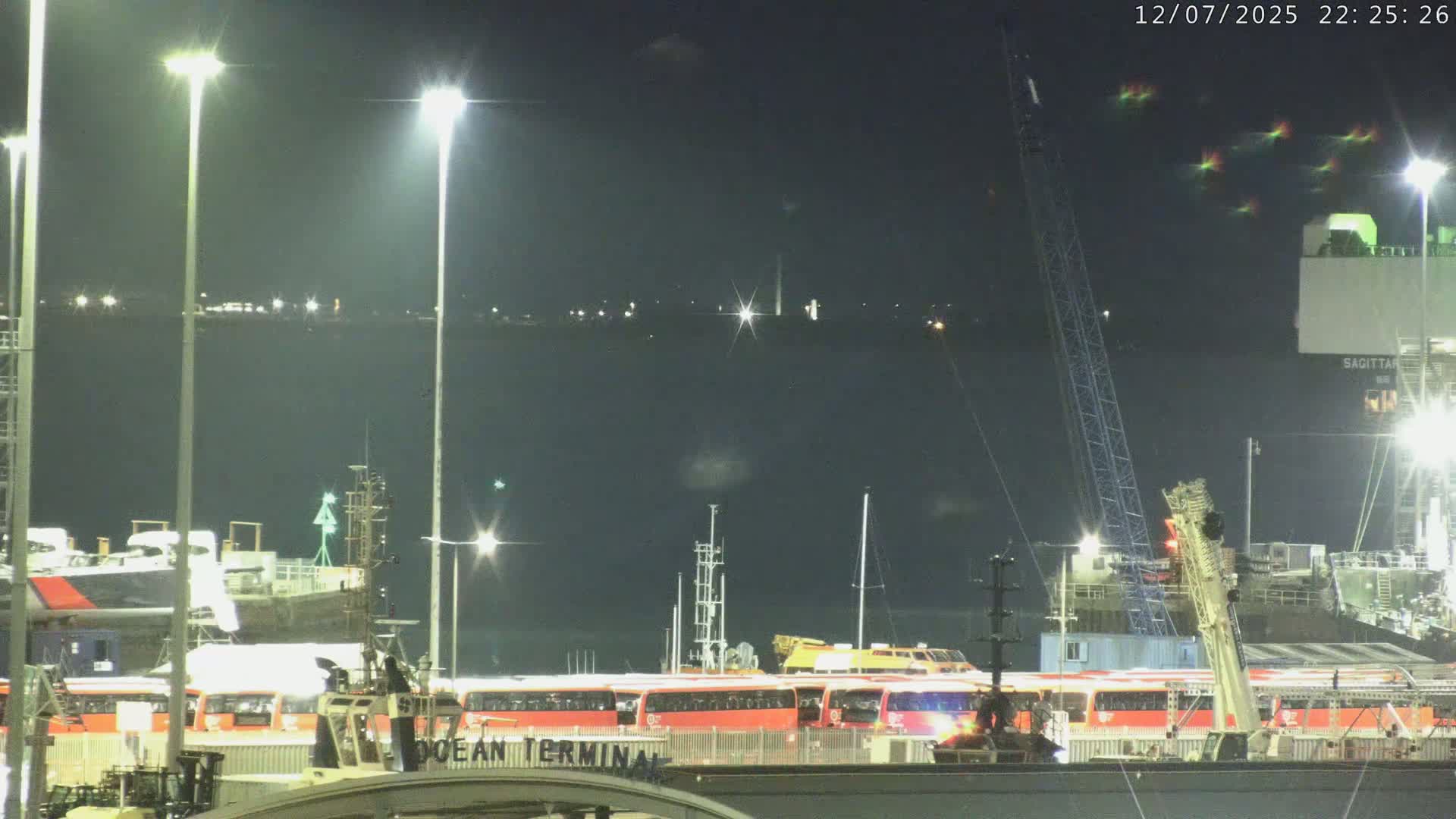 Port of Southampton Ocean Cruise Terminal (Berth 46) Live Cam - Southampton, Hampshire, South East, England, United Kingdom
