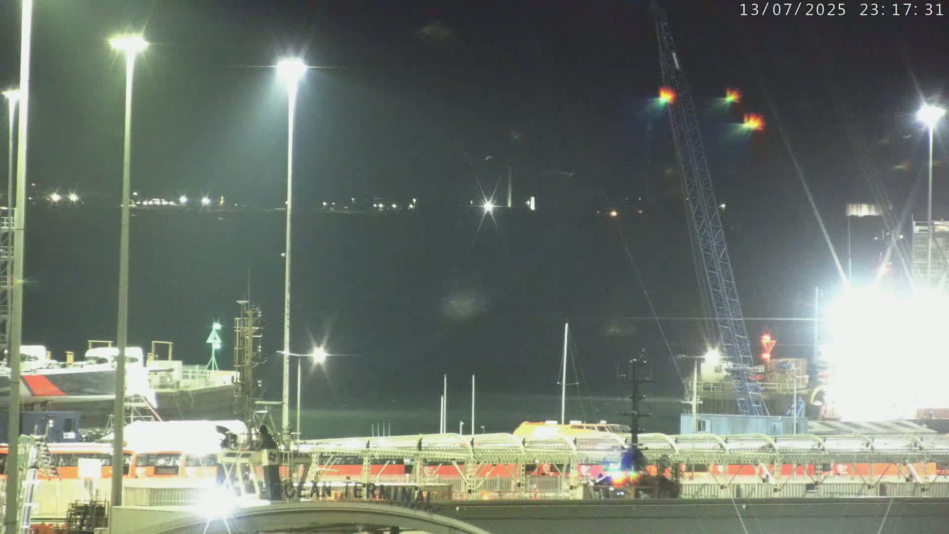 Port of Southampton Ocean Cruise Terminal (Berth 46) Live Cam - Southampton, Hampshire, South East, England, United Kingdom