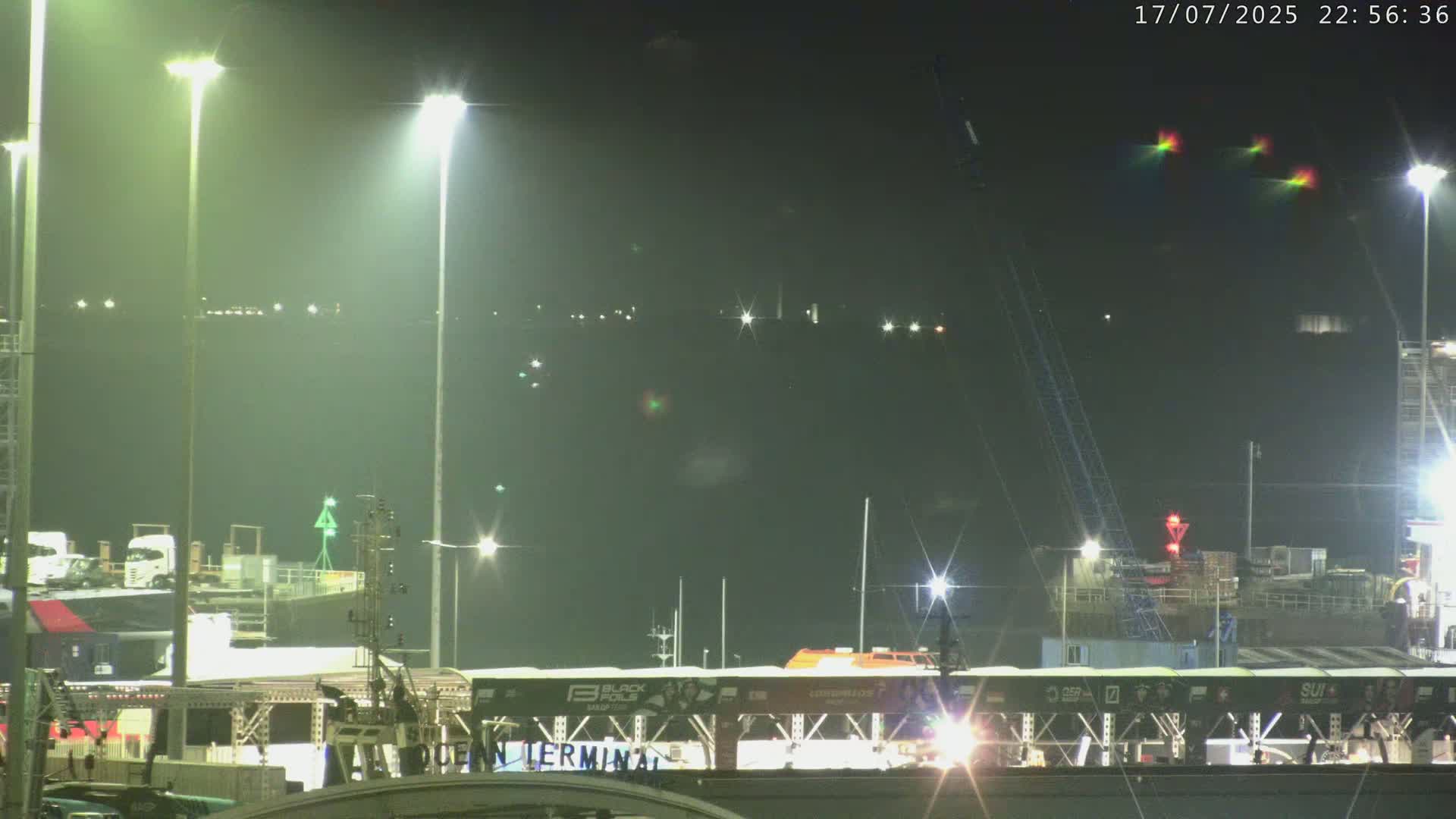 Port of Southampton Ocean Cruise Terminal (Berth 46) Live Cam - Southampton, Hampshire, South East, England, United Kingdom