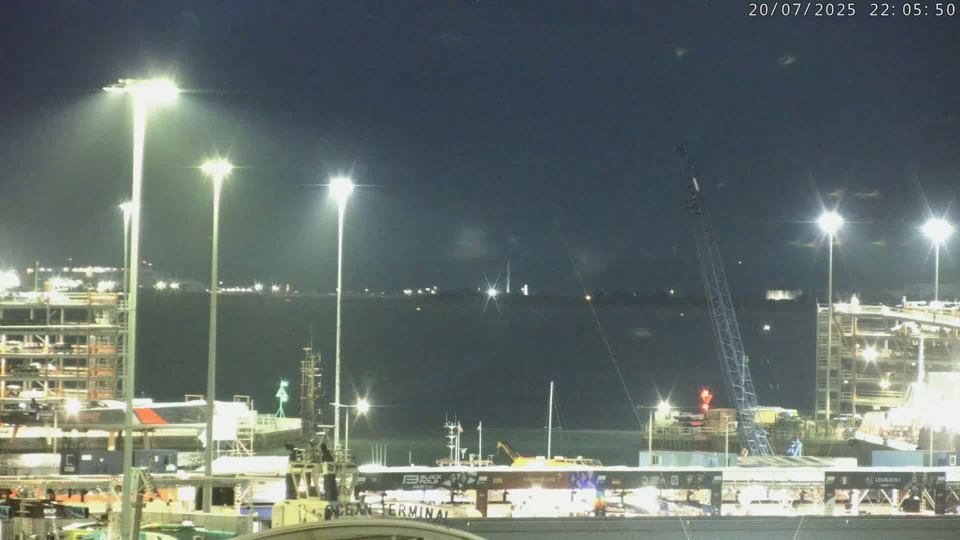 Port of Southampton Ocean Cruise Terminal (Berth 46) Live Cam - Southampton, Hampshire, South East, England, United Kingdom