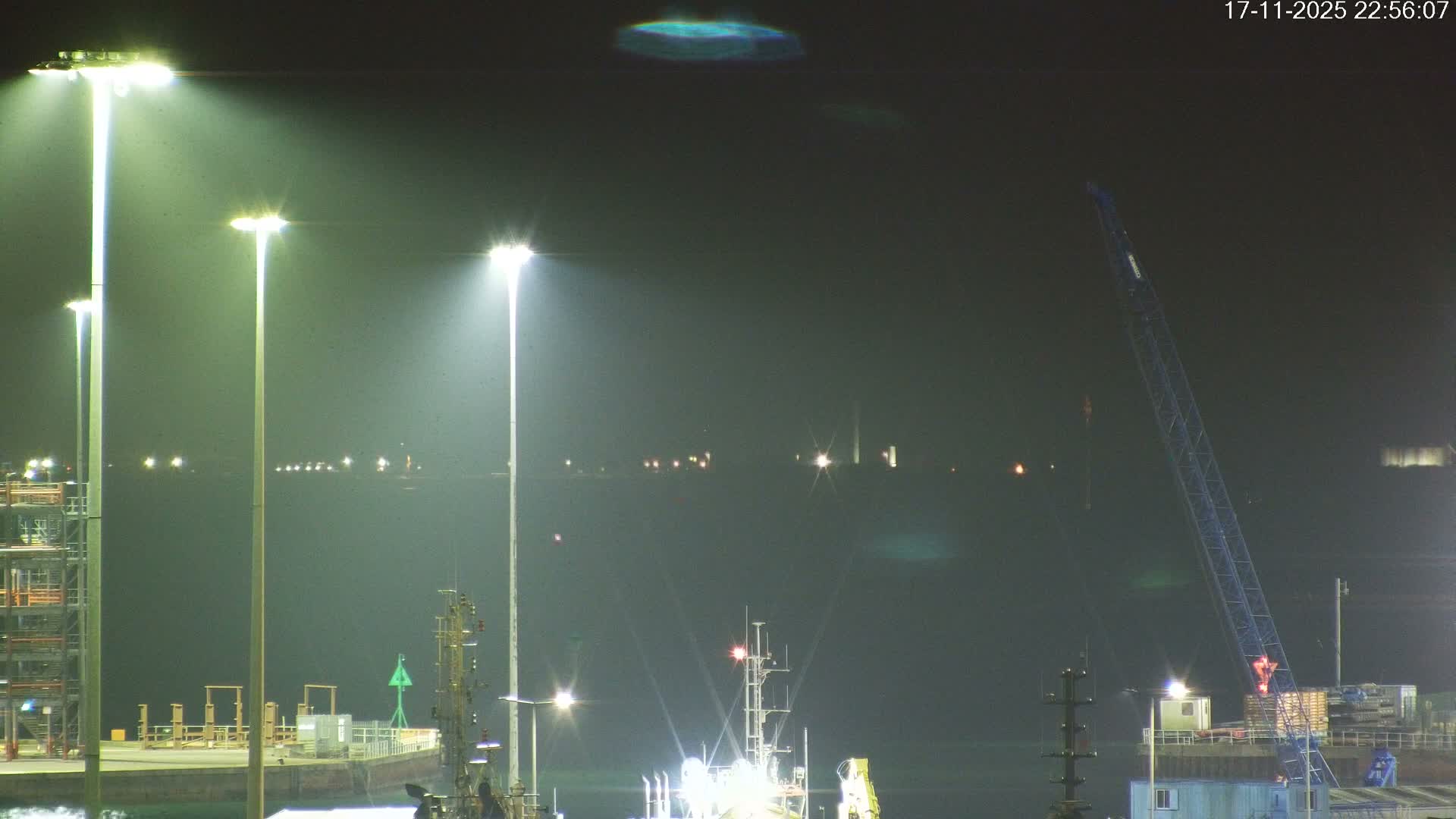 Port of Southampton Ocean Cruise Terminal (Berth 46) Live Cam - Southampton, Hampshire, South East, England, United Kingdom