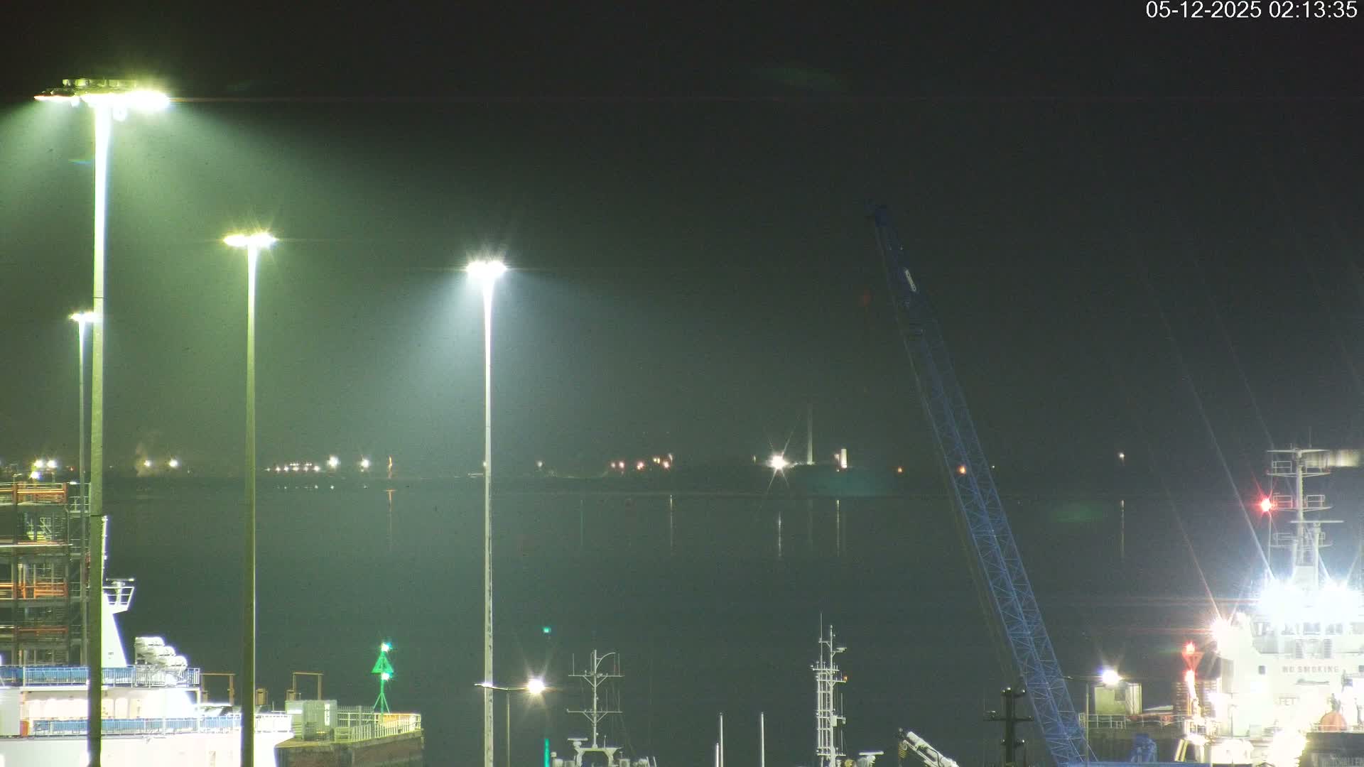 Port of Southampton Ocean Cruise Terminal (Berth 46) Live Cam - Southampton, Hampshire, South East, England, United Kingdom