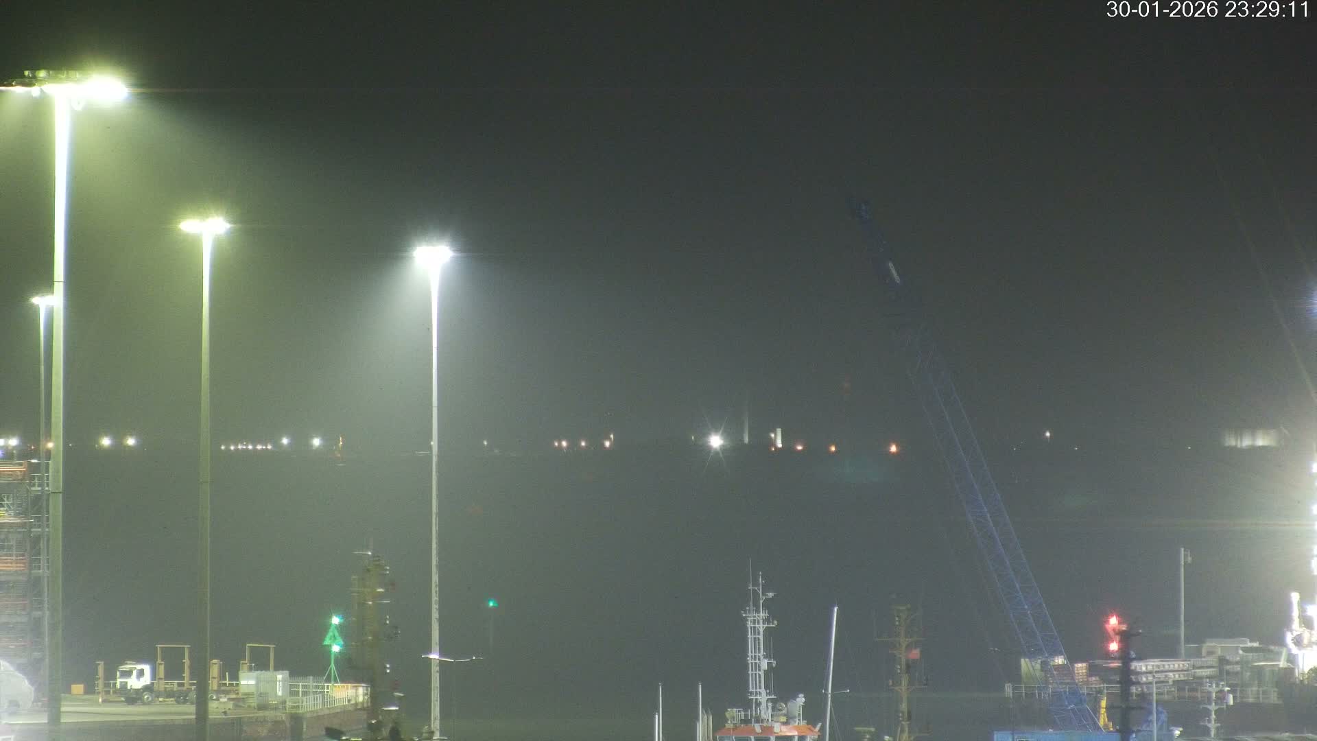 Port of Southampton Ocean Cruise Terminal (Berth 46) Live Cam - Southampton, Hampshire, South East, England, United Kingdom