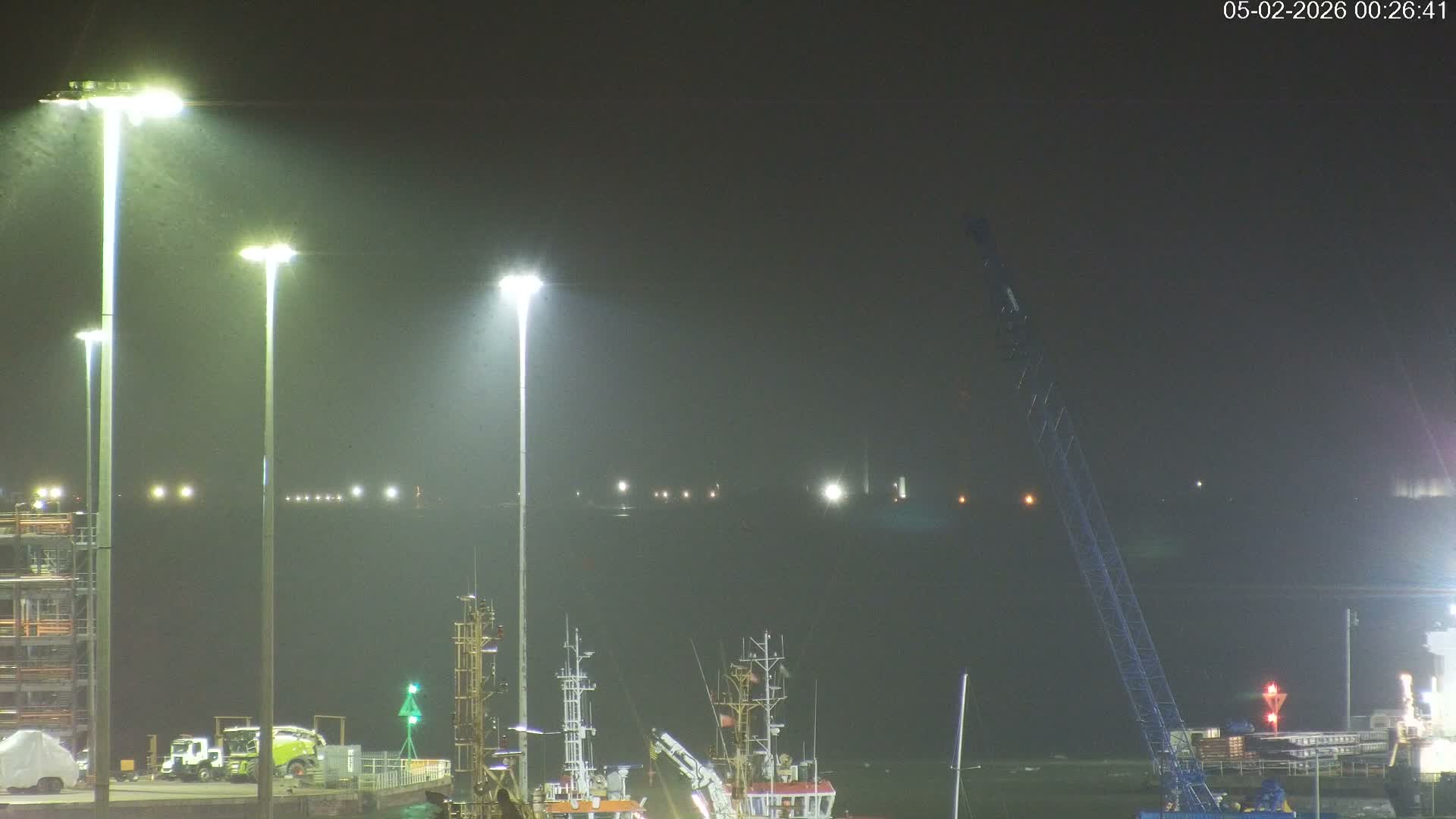 Port of Southampton Ocean Cruise Terminal (Berth 46) Live Cam - Southampton, Hampshire, South East, England, United Kingdom