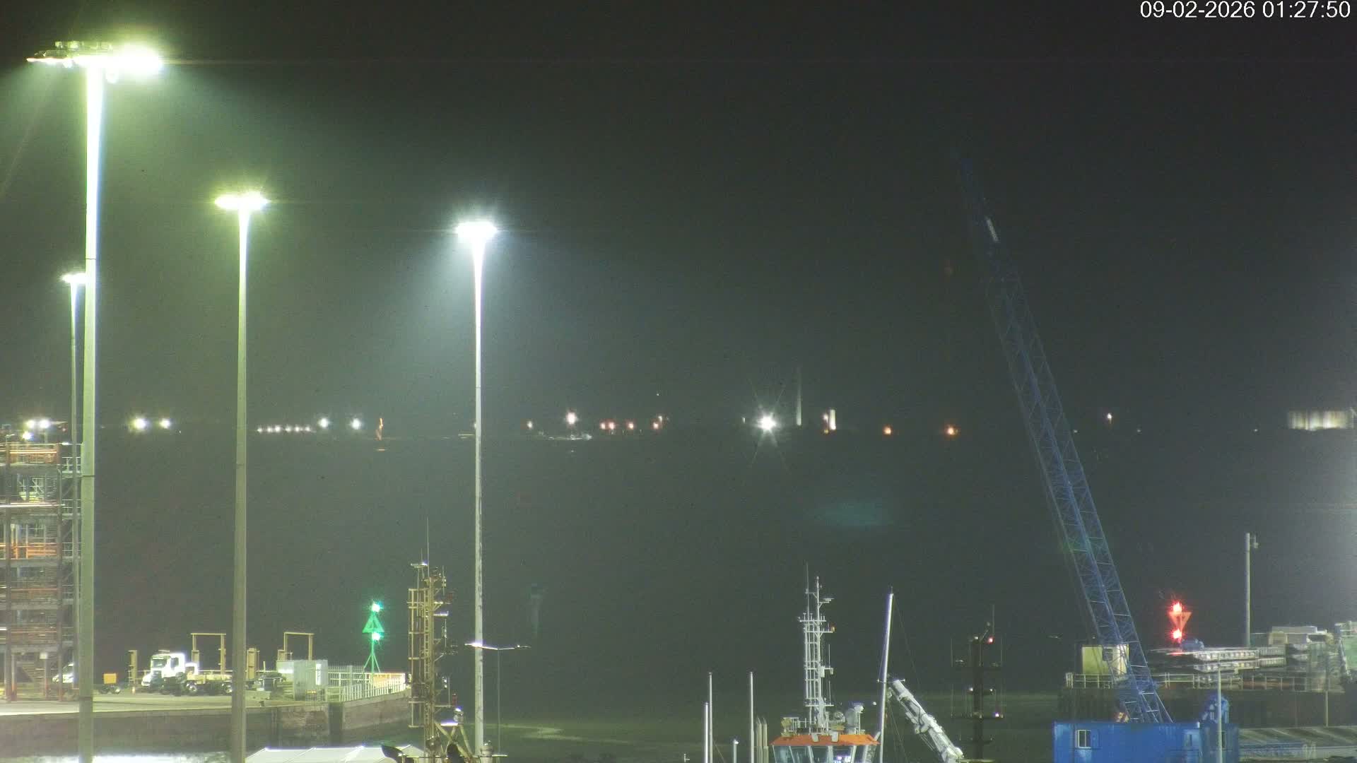 Port of Southampton Ocean Cruise Terminal (Berth 46) Live Cam - Southampton, Hampshire, South East, England, United Kingdom