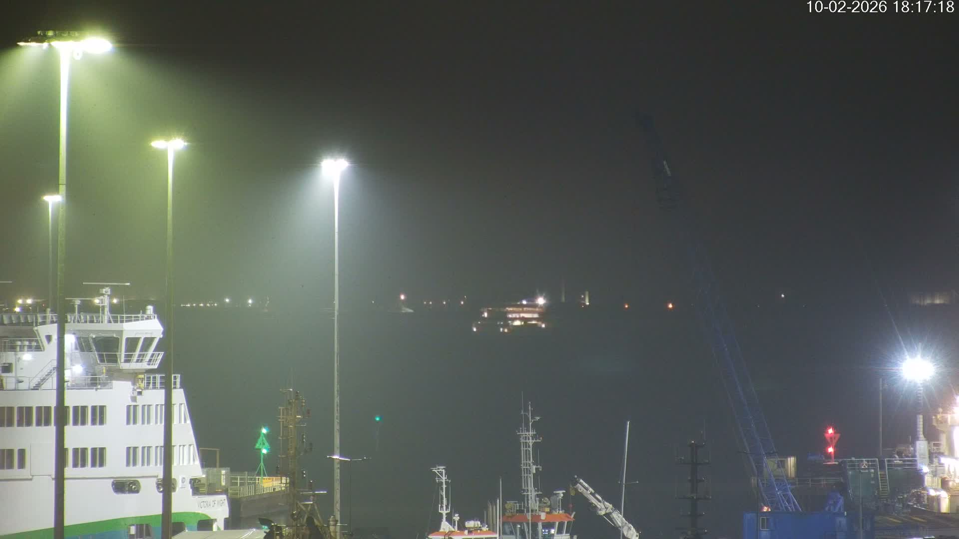 Port of Southampton Ocean Cruise Terminal (Berth 46) Live Cam - Southampton, Hampshire, South East, England, United Kingdom