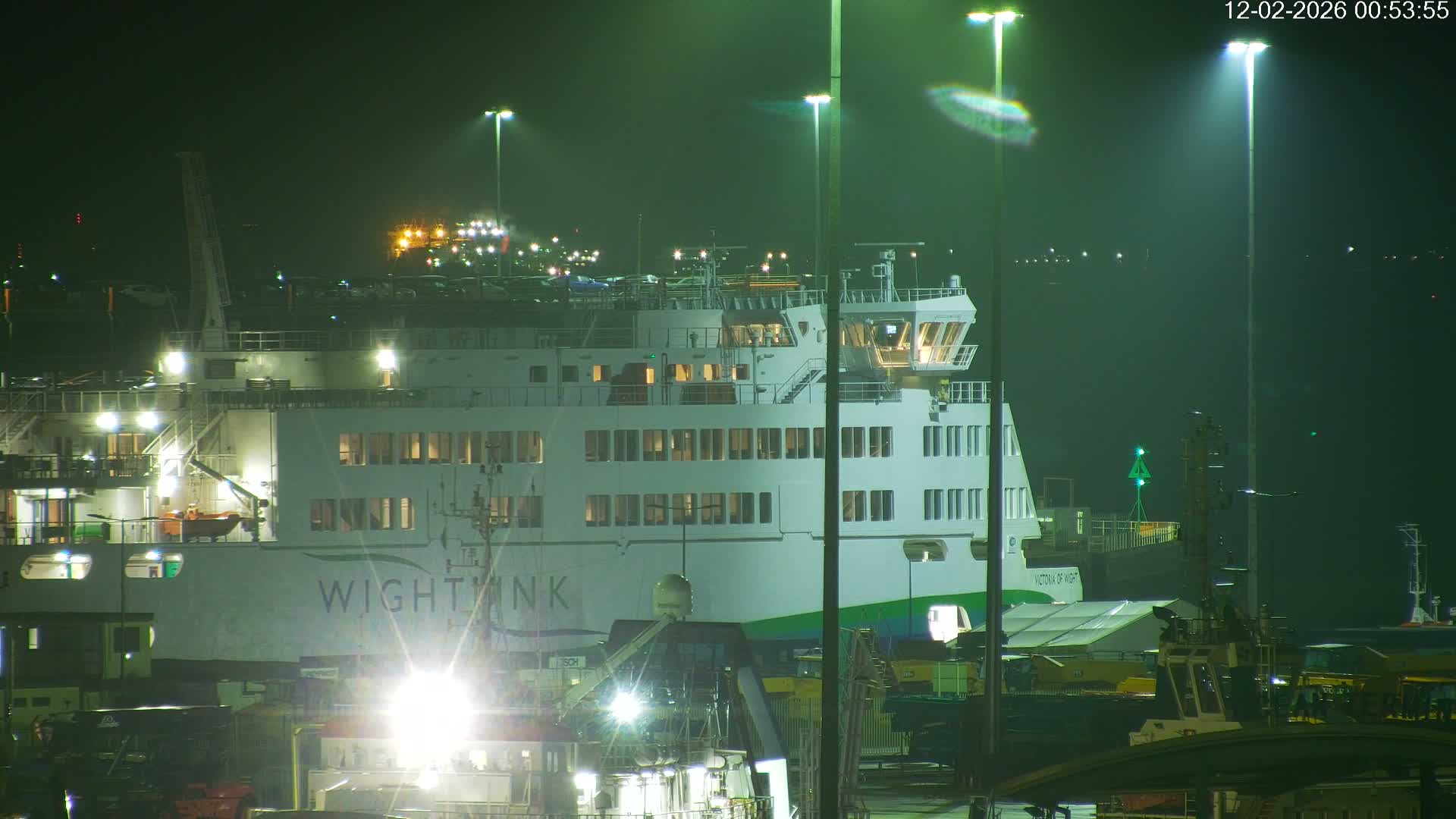 Port of Southampton Ocean Cruise Terminal (Berth 46) Live Cam - Southampton, Hampshire, South East, England, United Kingdom