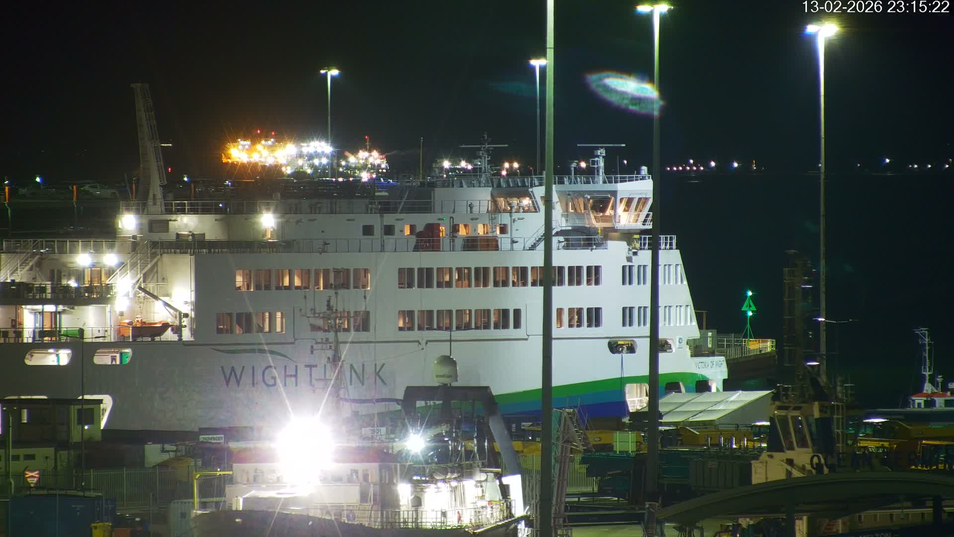 Port of Southampton Ocean Cruise Terminal (Berth 46) Live Cam - Southampton, Hampshire, South East, England, United Kingdom