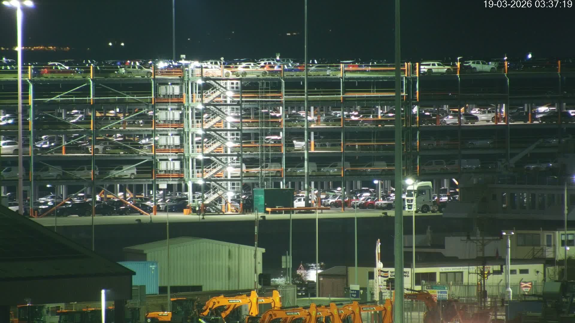 Port of Southampton Ocean Cruise Terminal (Berth 46) Live Cam - Southampton, Hampshire, South East, England, United Kingdom
