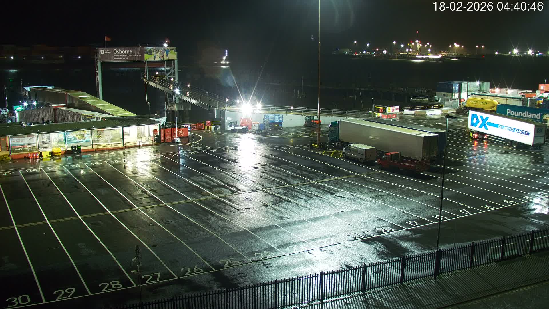 Southampton, Container Port & River Test Container Ship Shipspotting Live Cam - Southampton, Hampshire, South East, England, United Kingdom