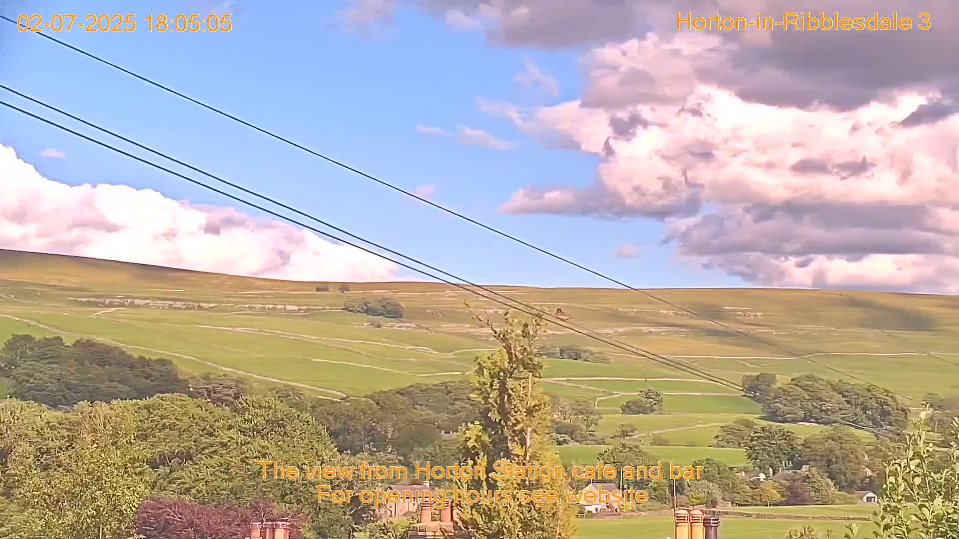 Horton-in-Ribblesdale Village & Ribble Valley Panaromic Live Cam - North Yorkshire, Yorkshire and the Humber, England, United Kingdom