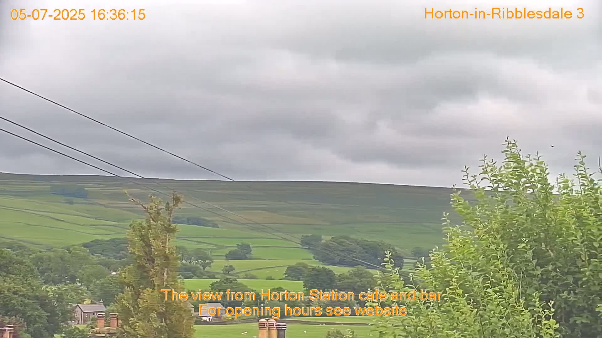 Horton-in-Ribblesdale Village & Ribble Valley Panaromic Live Cam - North Yorkshire, Yorkshire and the Humber, England, United Kingdom