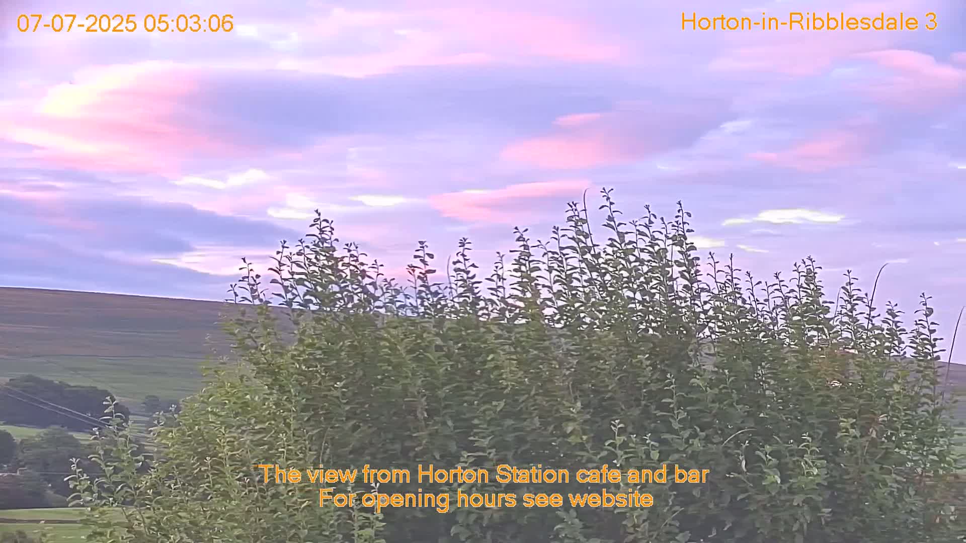 Horton-in-Ribblesdale Village & Ribble Valley Panaromic Live Cam - North Yorkshire, Yorkshire and the Humber, England, United Kingdom