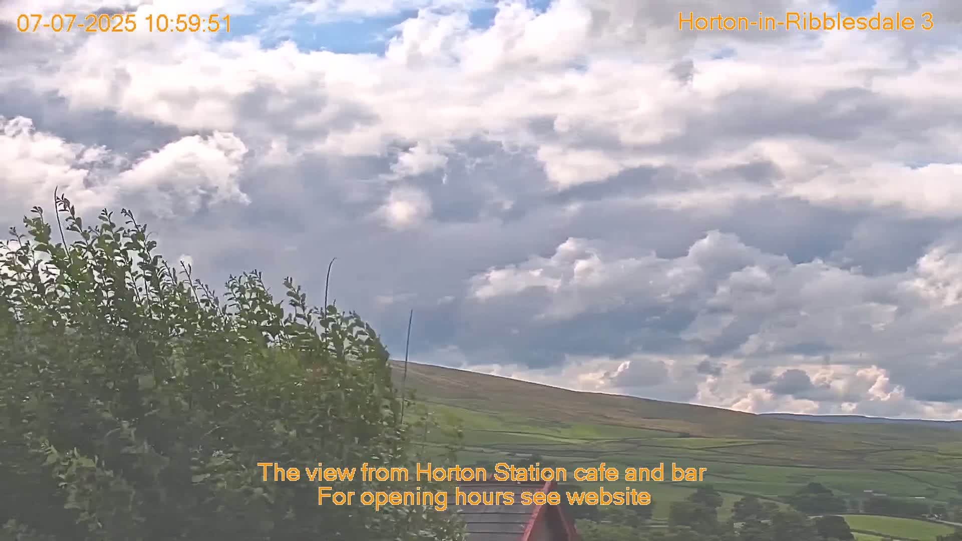 Horton-in-Ribblesdale Village & Ribble Valley Panaromic Live Cam - North Yorkshire, Yorkshire and the Humber, England, United Kingdom