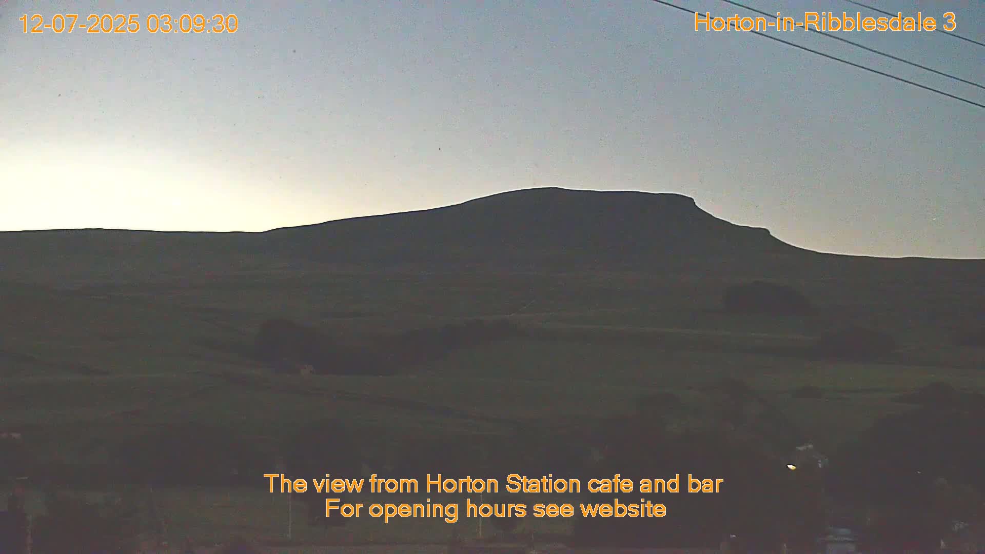Horton-in-Ribblesdale Village & Ribble Valley Panaromic Live Cam - North Yorkshire, Yorkshire and the Humber, England, United Kingdom