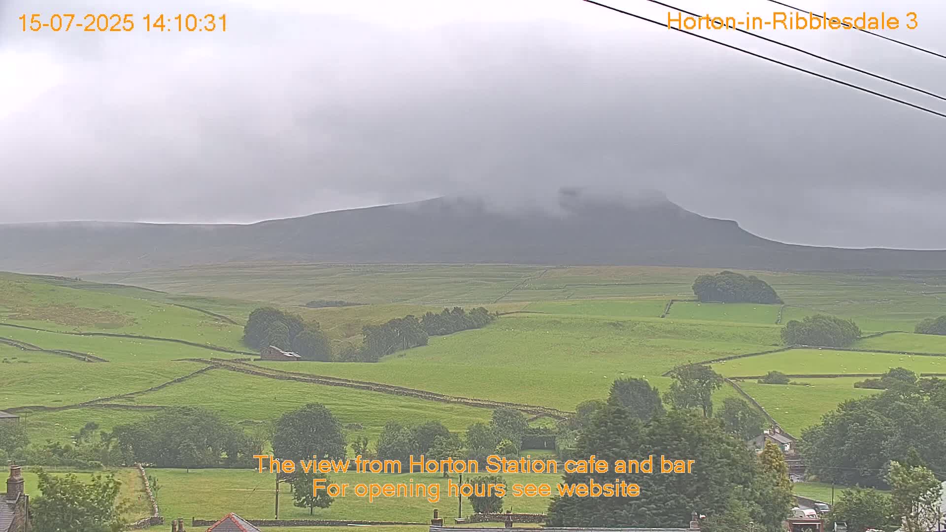 Horton-in-Ribblesdale Village & Ribble Valley Panaromic Live Cam - North Yorkshire, Yorkshire and the Humber, England, United Kingdom