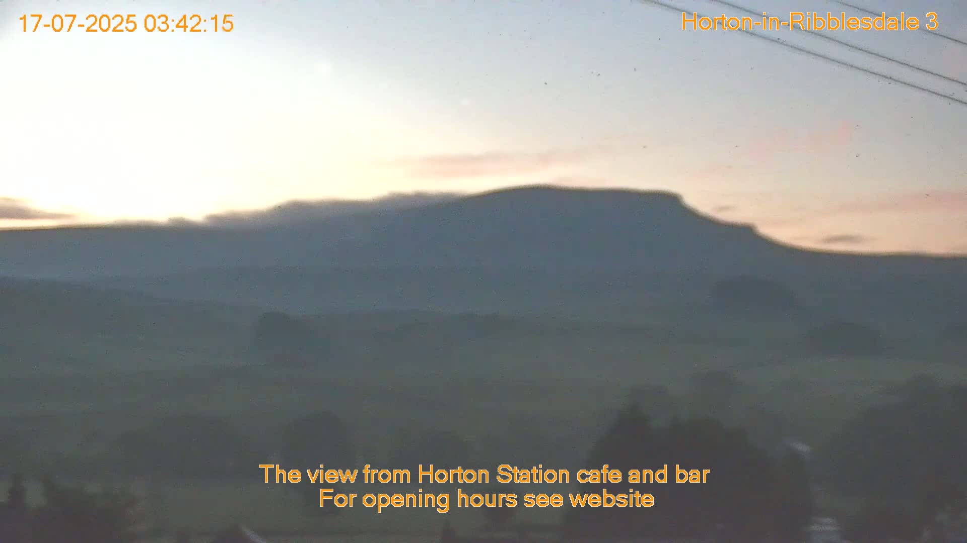 Horton-in-Ribblesdale Village & Ribble Valley Panaromic Live Cam - North Yorkshire, Yorkshire and the Humber, England, United Kingdom