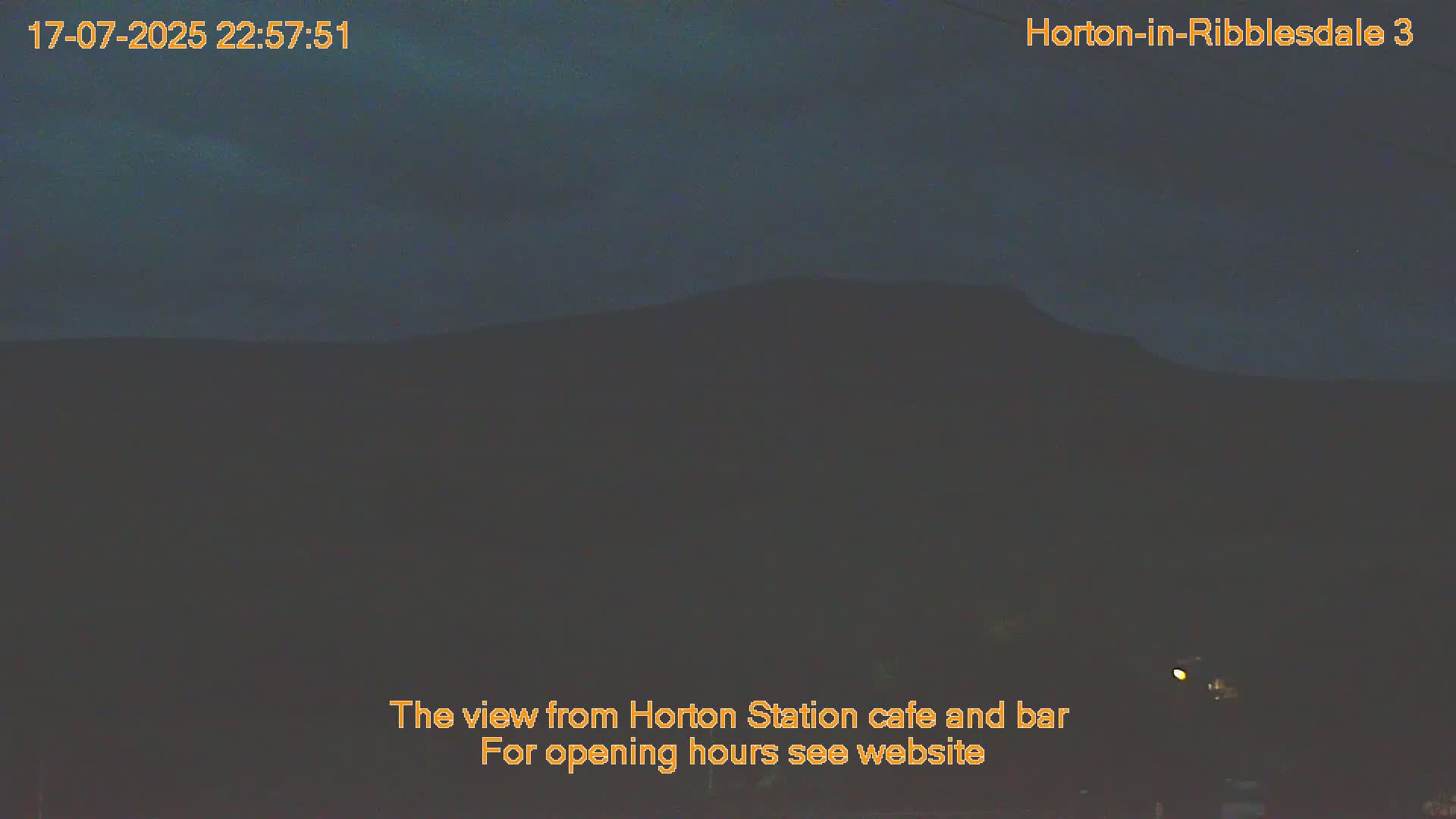 Horton-in-Ribblesdale Village & Ribble Valley Panaromic Live Cam - North Yorkshire, Yorkshire and the Humber, England, United Kingdom
