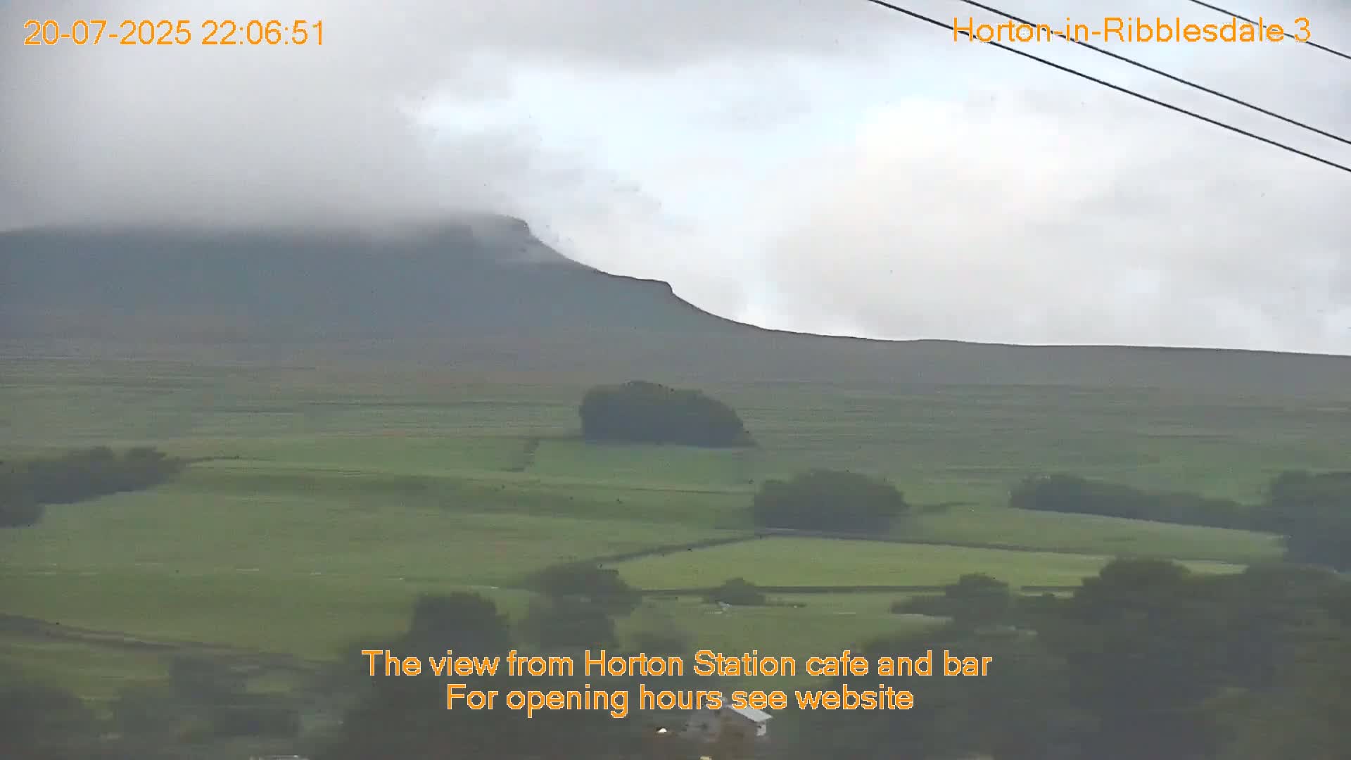 Horton-in-Ribblesdale Village & Ribble Valley Panaromic Live Cam - North Yorkshire, Yorkshire and the Humber, England, United Kingdom