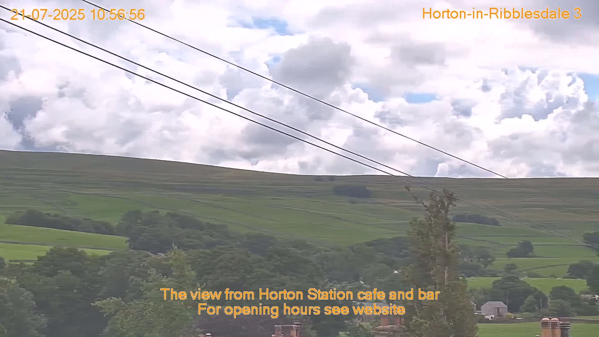 Horton-in-Ribblesdale Village & Ribble Valley Panaromic Live Cam - North Yorkshire, Yorkshire and the Humber, England, United Kingdom