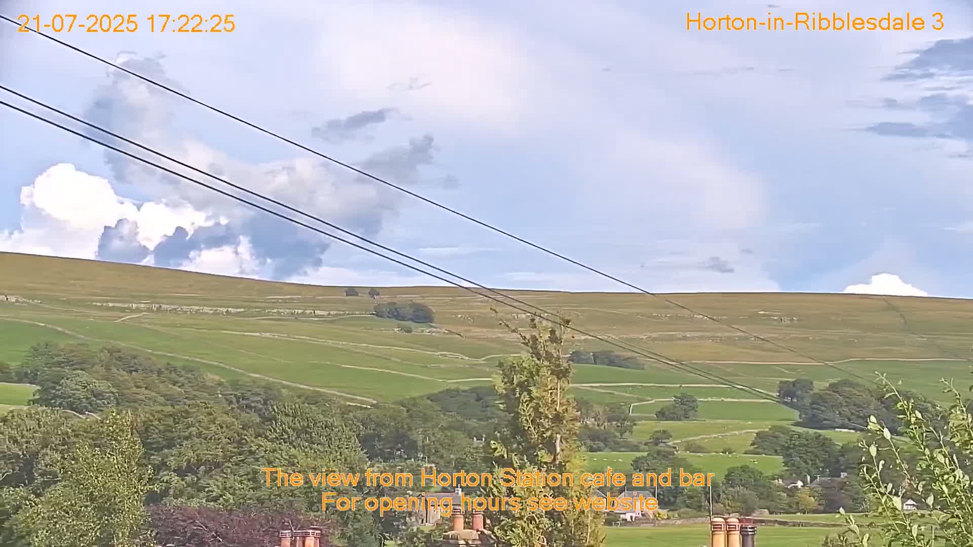 Horton-in-Ribblesdale Village & Ribble Valley Panaromic Live Cam - North Yorkshire, Yorkshire and the Humber, England, United Kingdom