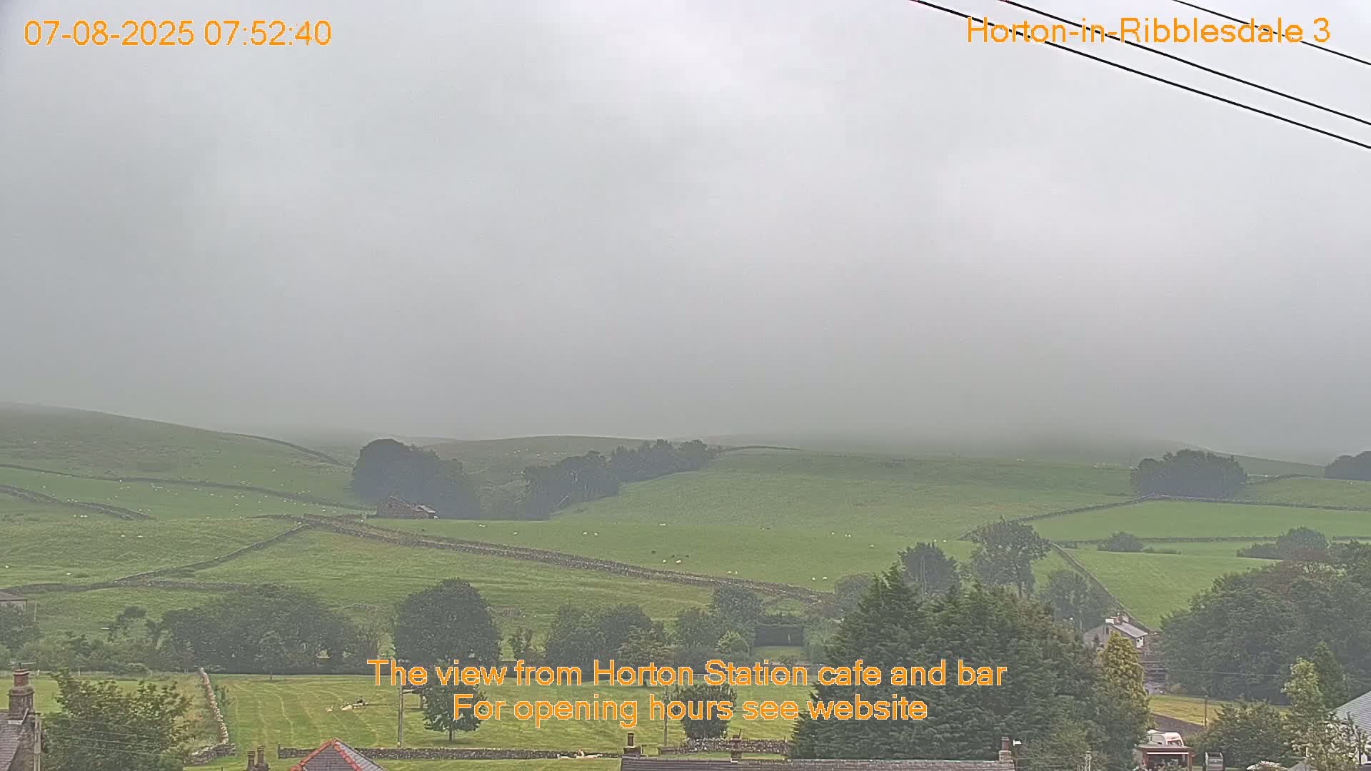 Horton-in-Ribblesdale Village & Ribble Valley Panaromic Live Cam - North Yorkshire, Yorkshire and the Humber, England, United Kingdom