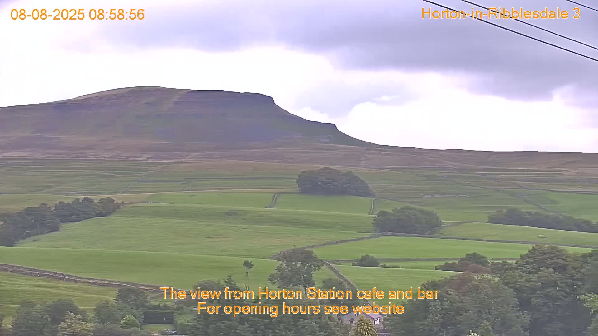 Horton-in-Ribblesdale Village & Ribble Valley Panaromic Live Cam - North Yorkshire, Yorkshire and the Humber, England, United Kingdom