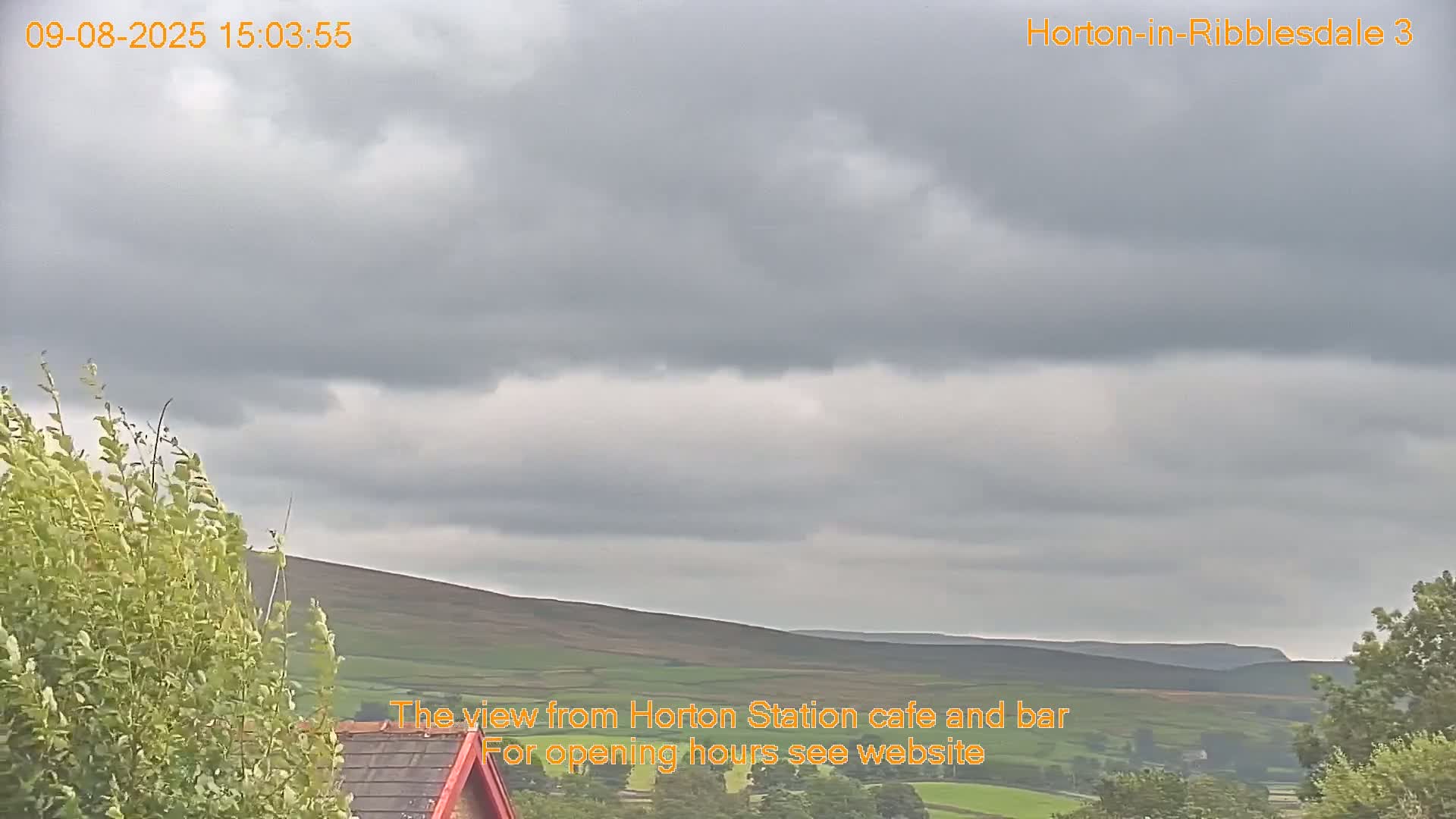 Horton-in-Ribblesdale Village & Ribble Valley Panaromic Live Cam - North Yorkshire, Yorkshire and the Humber, England, United Kingdom