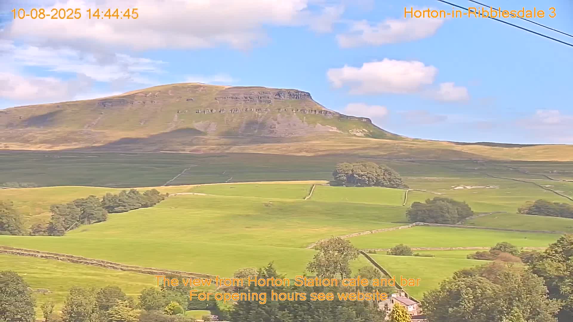 Horton-in-Ribblesdale Village & Ribble Valley Panaromic Live Cam - North Yorkshire, Yorkshire and the Humber, England, United Kingdom