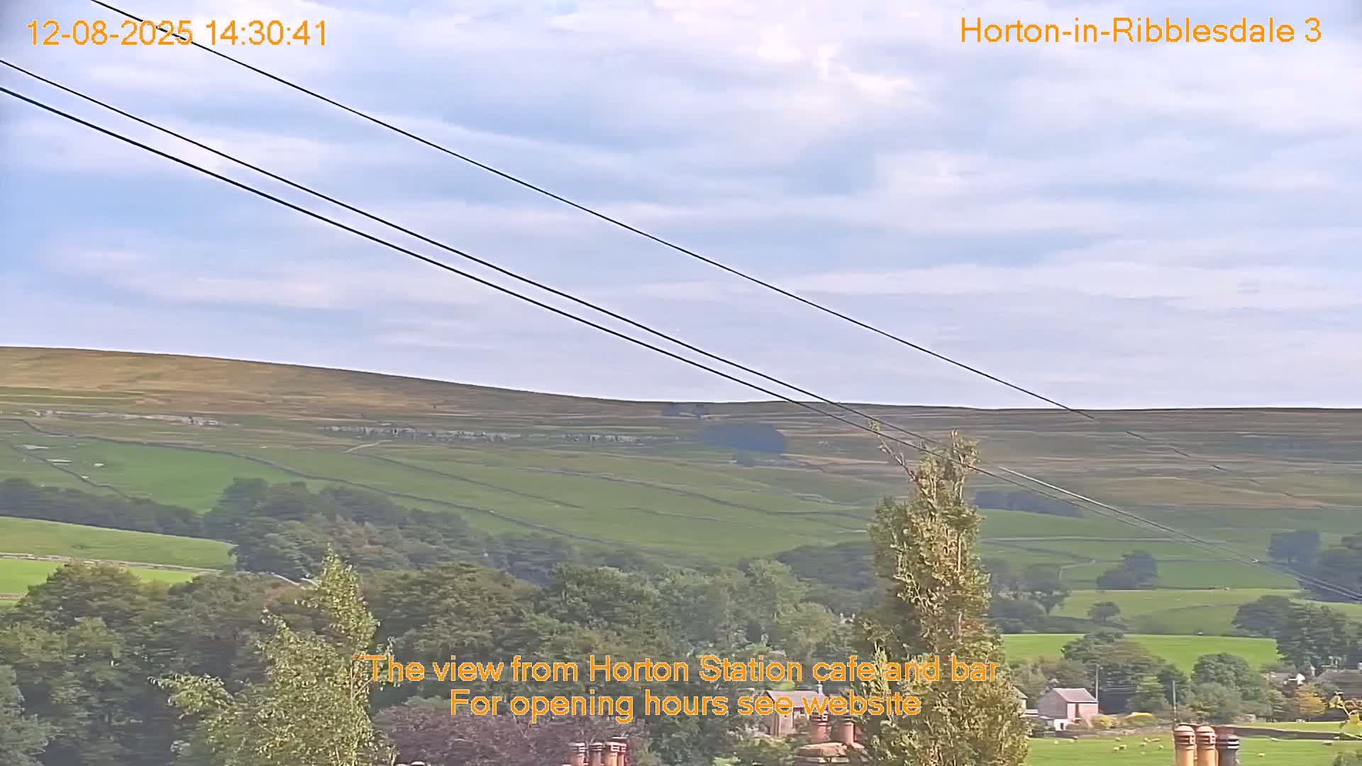 Horton-in-Ribblesdale Village & Ribble Valley Panaromic Live Cam - North Yorkshire, Yorkshire and the Humber, England, United Kingdom