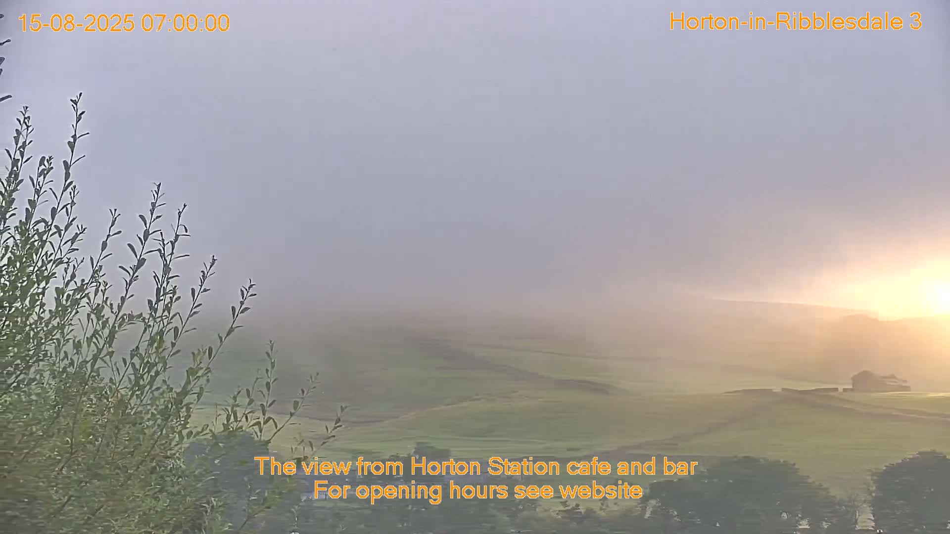 Horton-in-Ribblesdale Village & Ribble Valley Panaromic Live Cam - North Yorkshire, Yorkshire and the Humber, England, United Kingdom