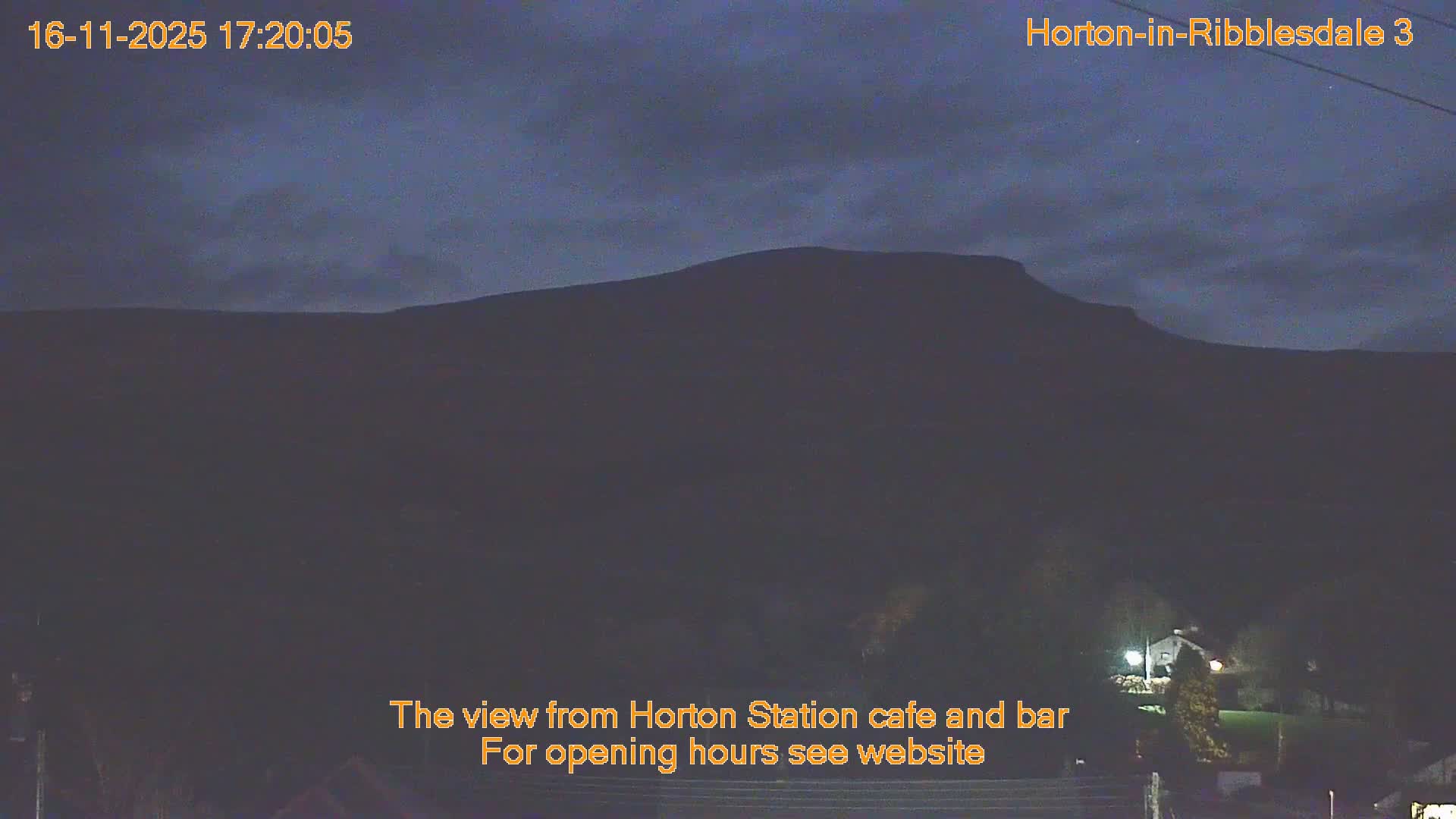 Horton-in-Ribblesdale Village & Ribble Valley Panaromic Live Cam - North Yorkshire, Yorkshire and the Humber, England, United Kingdom