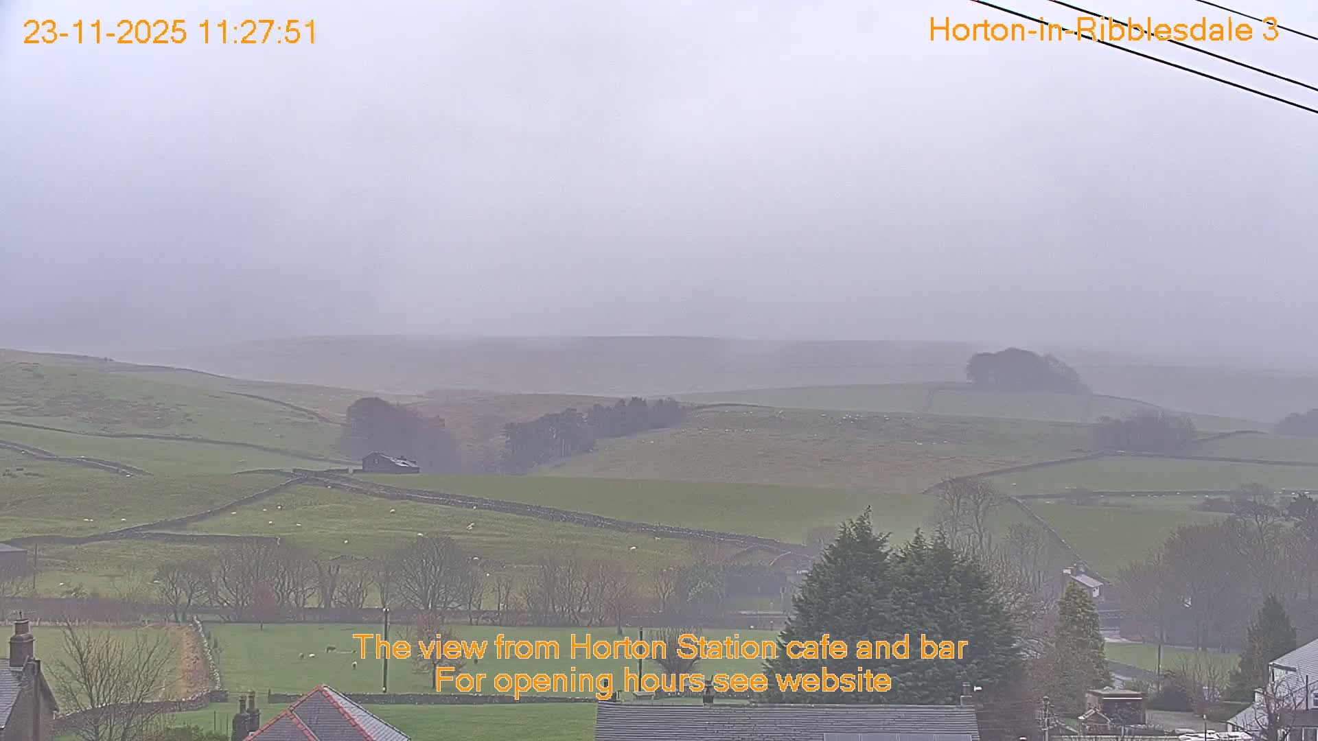 Horton-in-Ribblesdale Village & Ribble Valley Panaromic Live Cam - North Yorkshire, Yorkshire and the Humber, England, United Kingdom