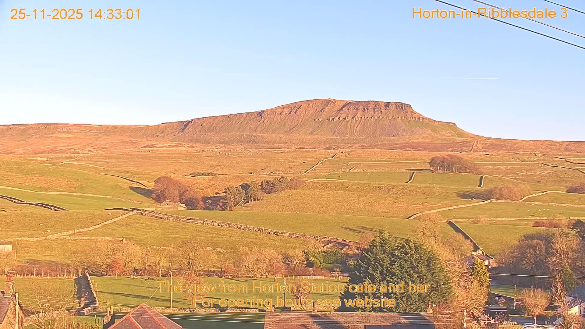 Horton-in-Ribblesdale Village & Ribble Valley Panaromic Live Cam - North Yorkshire, Yorkshire and the Humber, England, United Kingdom