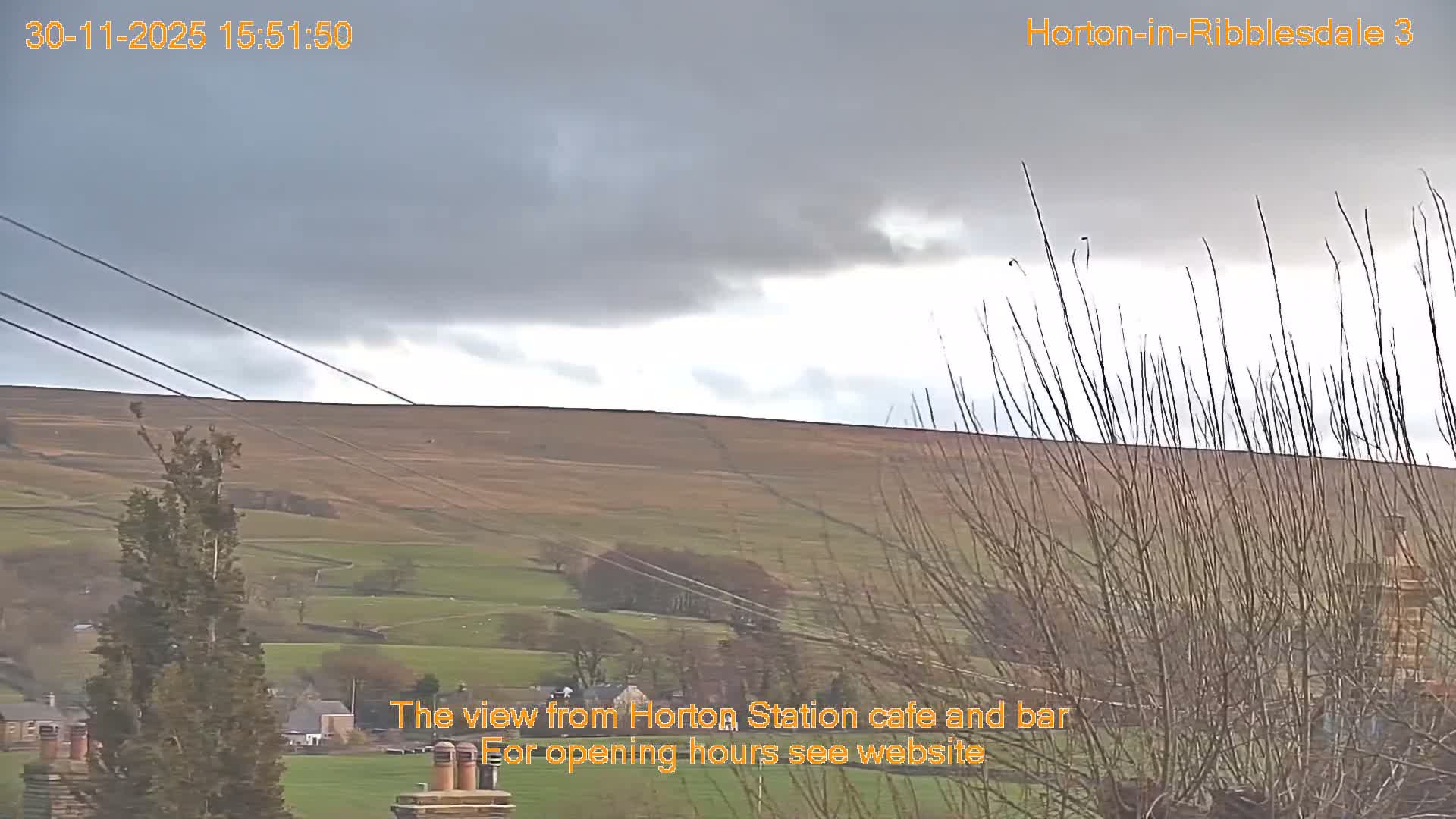 Horton-in-Ribblesdale Village & Ribble Valley Panaromic Live Cam - North Yorkshire, Yorkshire and the Humber, England, United Kingdom