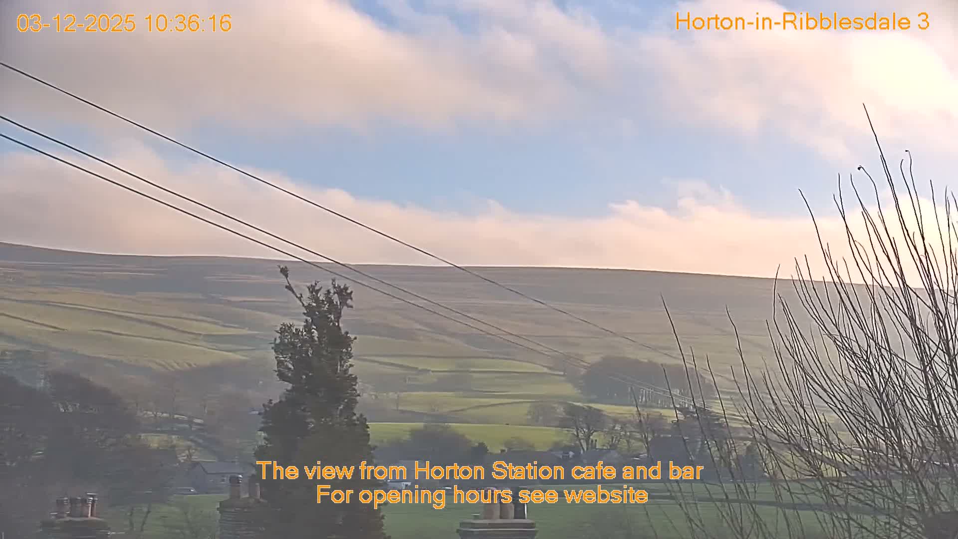 Horton-in-Ribblesdale Village & Ribble Valley Panaromic Live Cam - North Yorkshire, Yorkshire and the Humber, England, United Kingdom