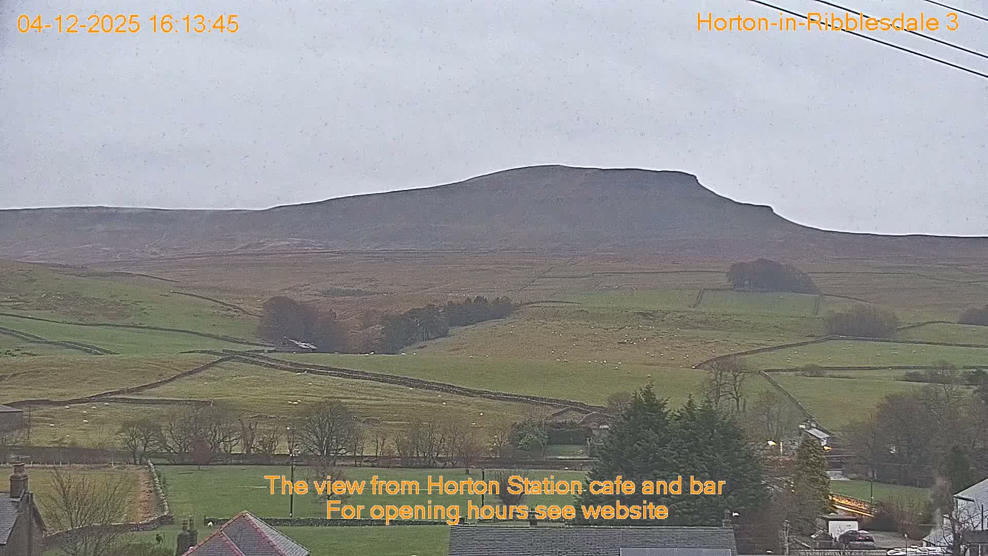 Horton-in-Ribblesdale Village & Ribble Valley Panaromic Live Cam - North Yorkshire, Yorkshire and the Humber, England, United Kingdom