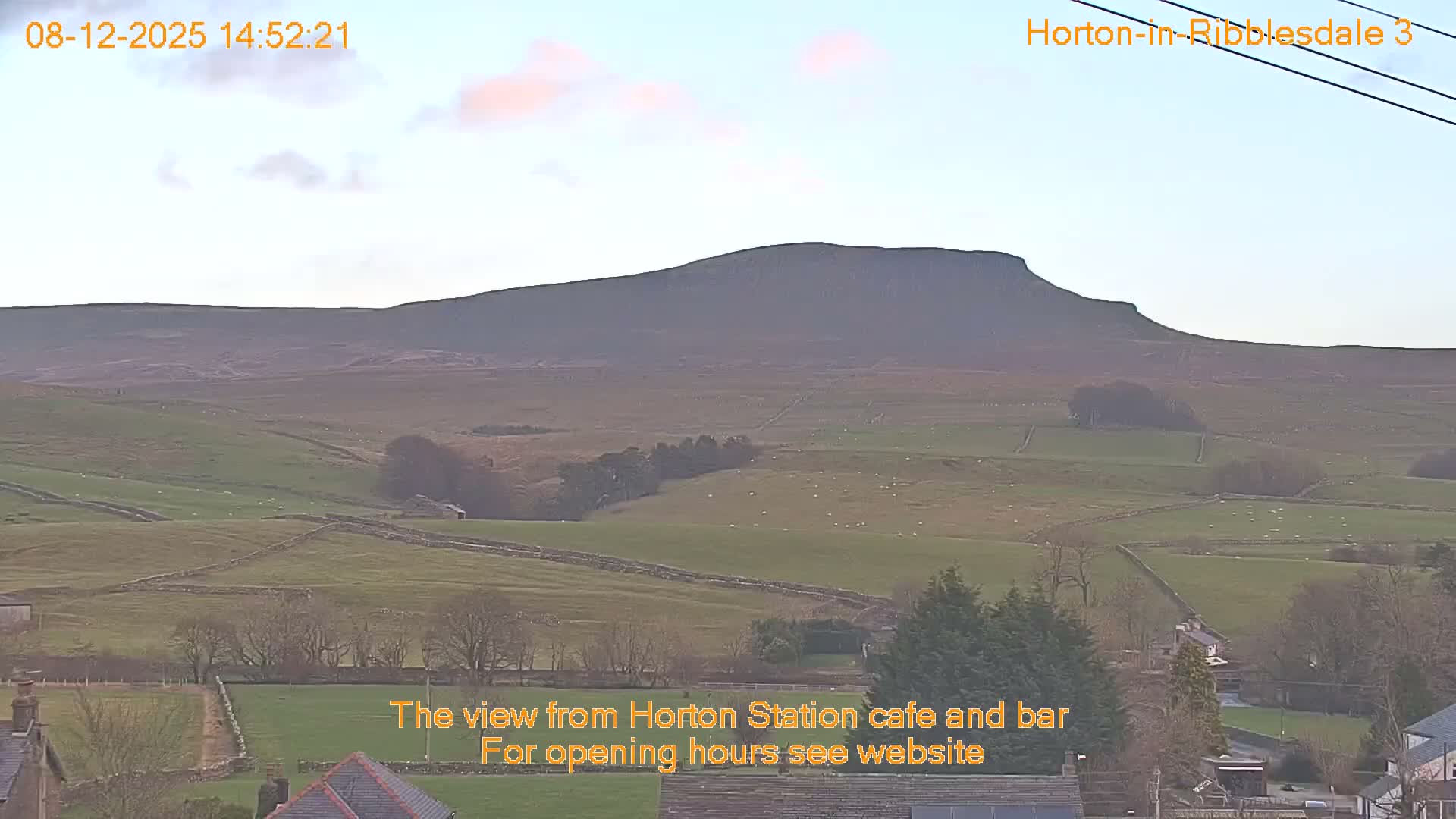 Horton-in-Ribblesdale Village & Ribble Valley Panaromic Live Cam - North Yorkshire, Yorkshire and the Humber, England, United Kingdom
