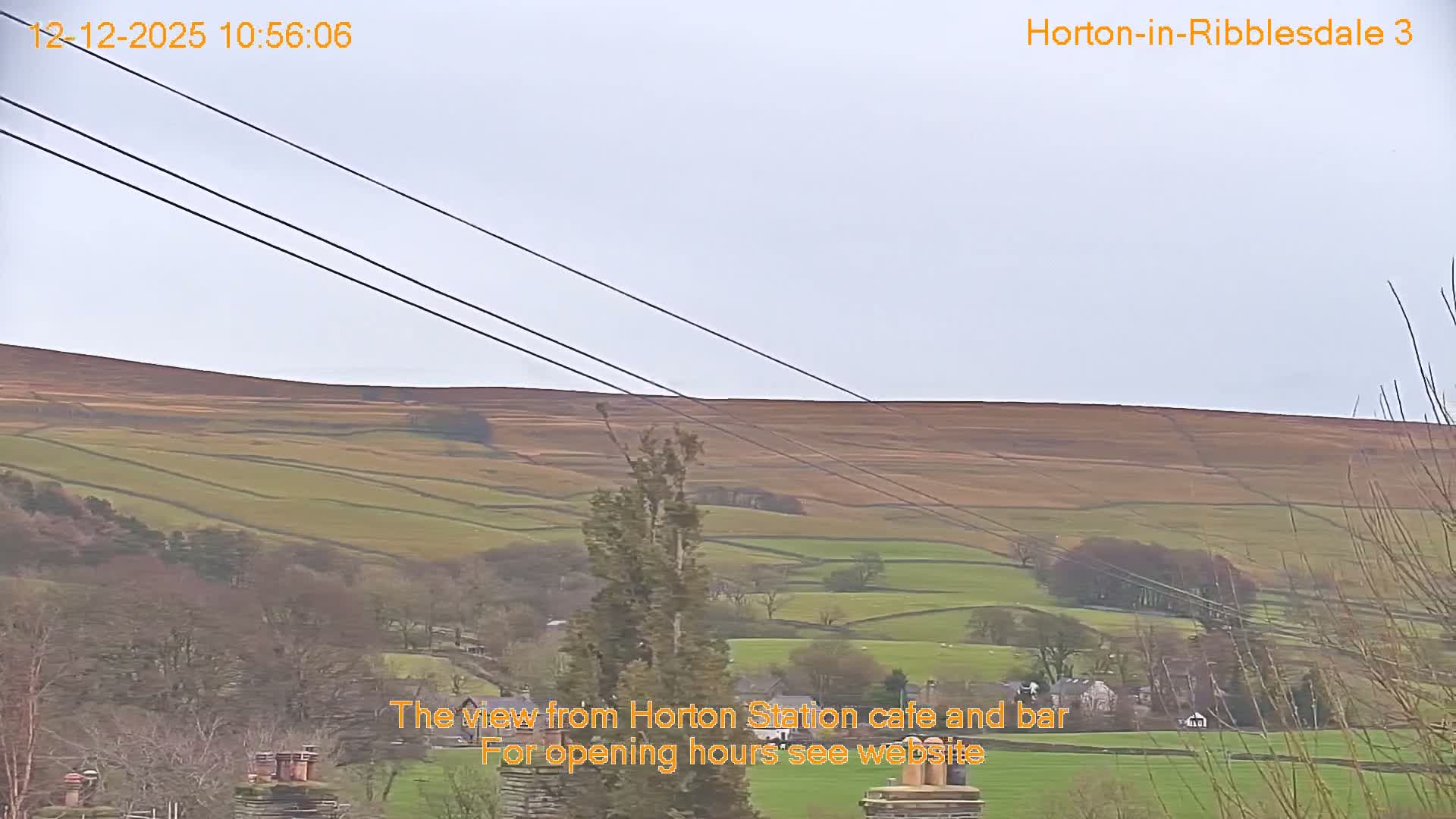 Horton-in-Ribblesdale Village & Ribble Valley Panaromic Live Cam - North Yorkshire, Yorkshire and the Humber, England, United Kingdom