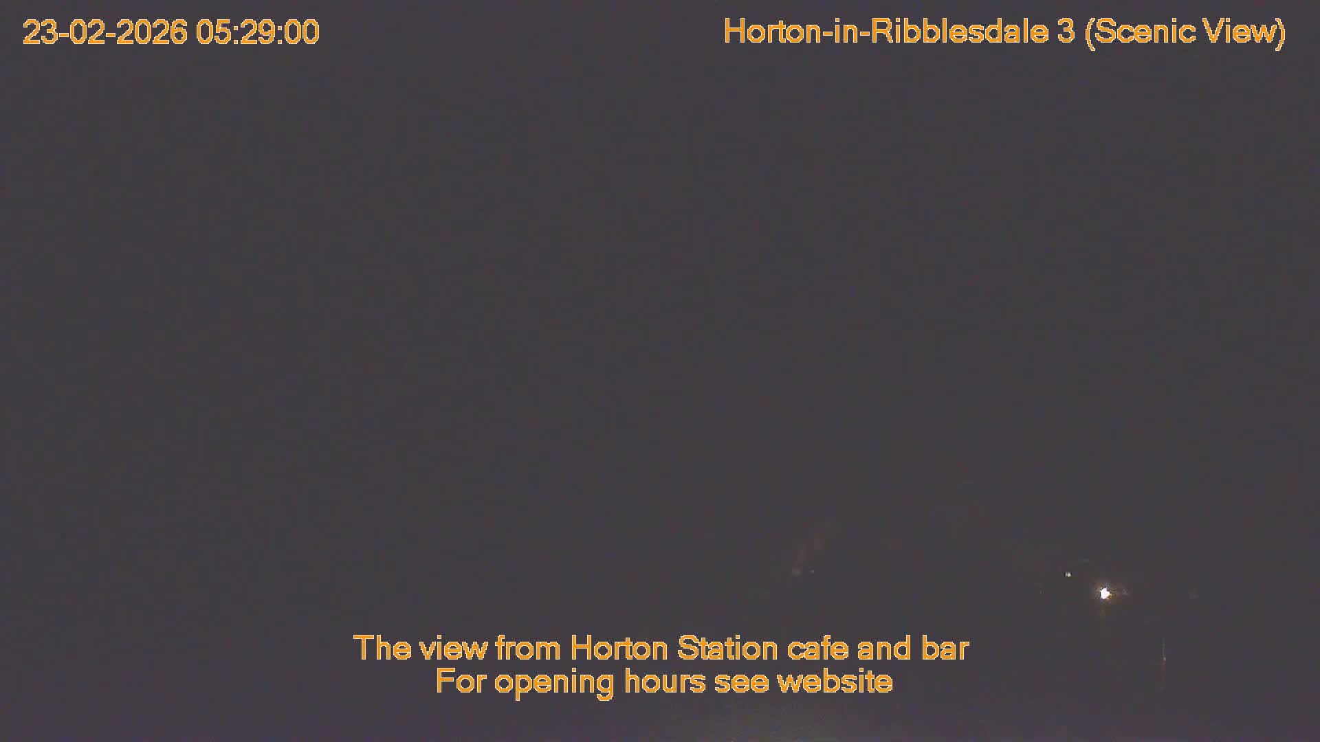 Horton-in-Ribblesdale Village & Ribble Valley Panaromic Live Cam - North Yorkshire, Yorkshire and the Humber, England, United Kingdom