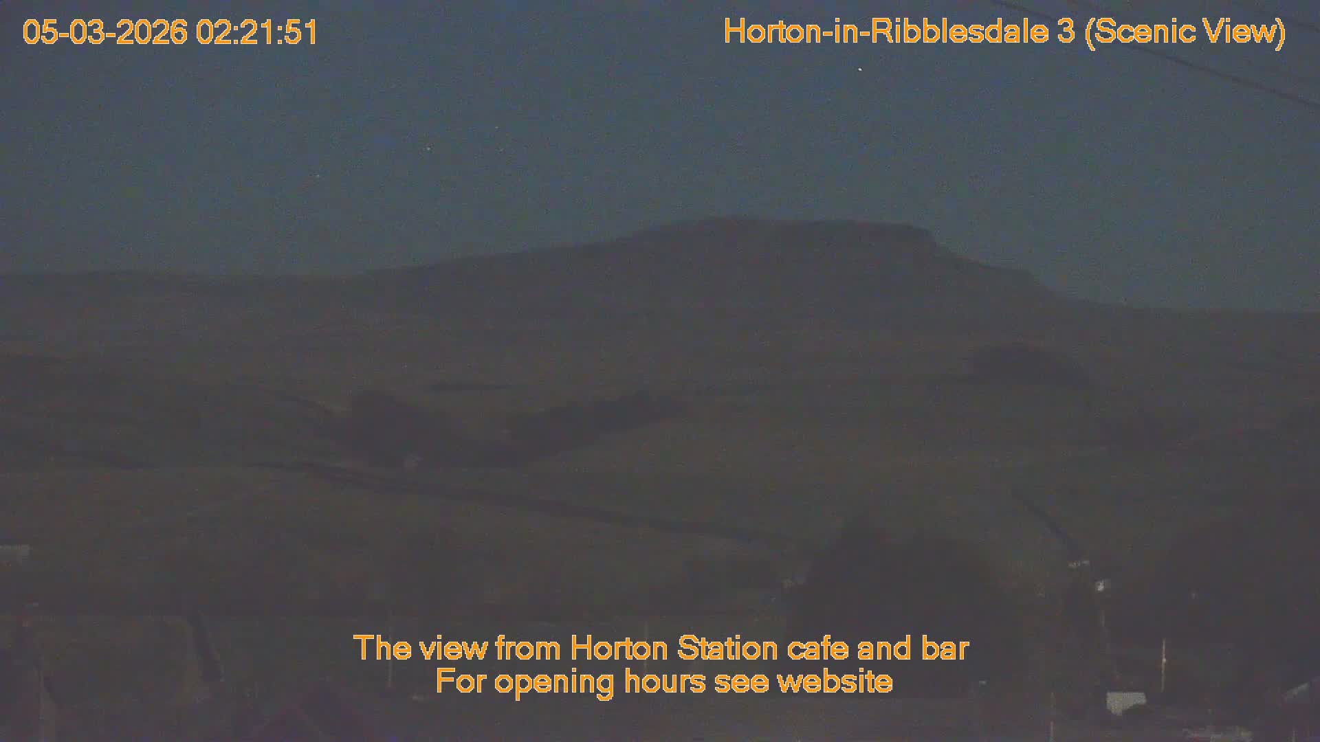Horton-in-Ribblesdale Village & Ribble Valley Panaromic Live Cam - North Yorkshire, Yorkshire and the Humber, England, United Kingdom