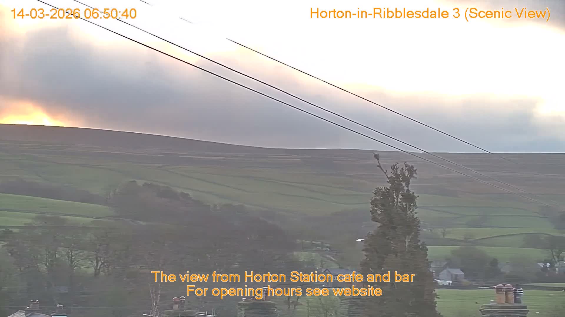 Horton-in-Ribblesdale Village & Ribble Valley Panaromic Live Cam - North Yorkshire, Yorkshire and the Humber, England, United Kingdom