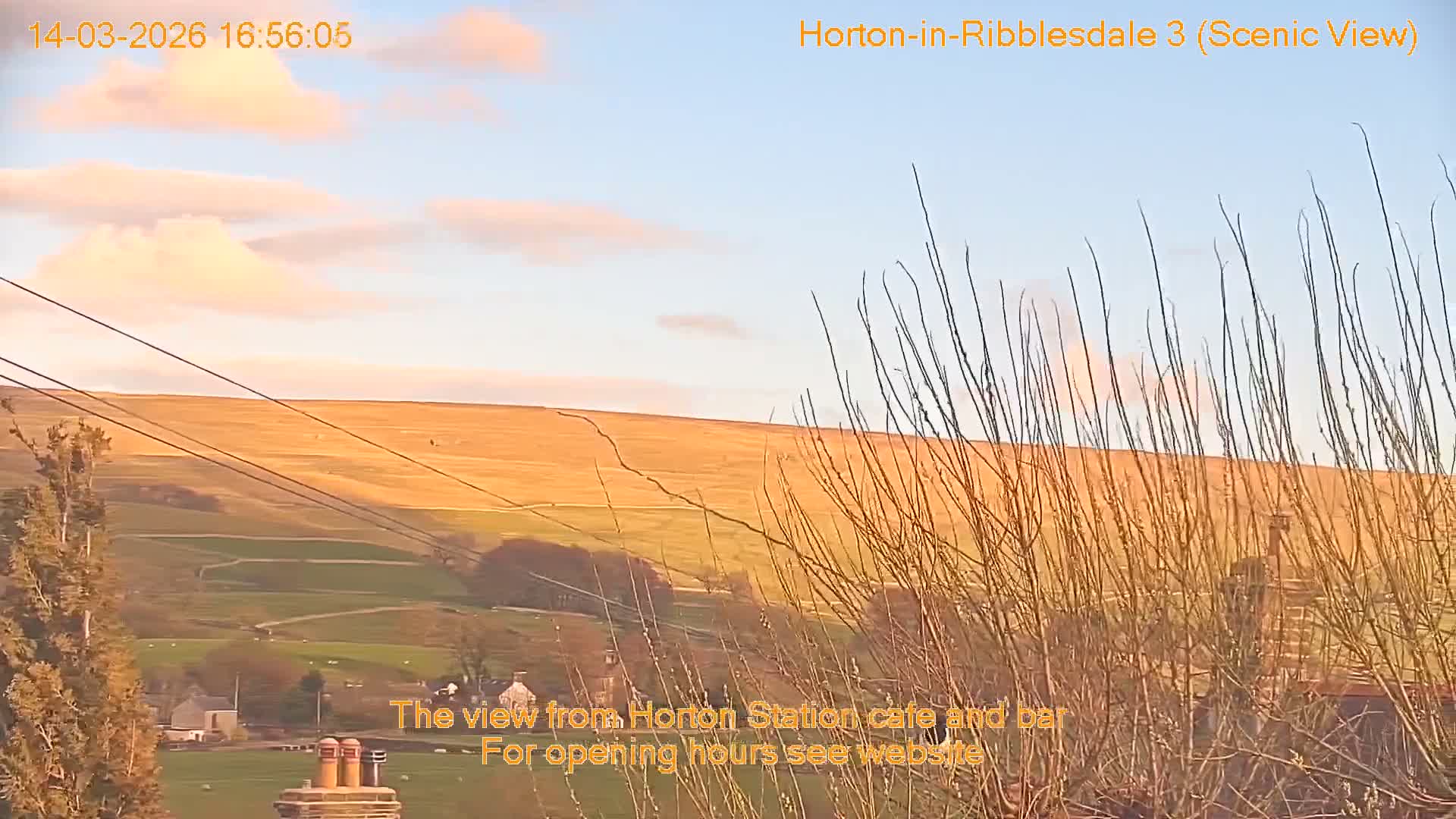 Horton-in-Ribblesdale Village & Ribble Valley Panaromic Live Cam - North Yorkshire, Yorkshire and the Humber, England, United Kingdom