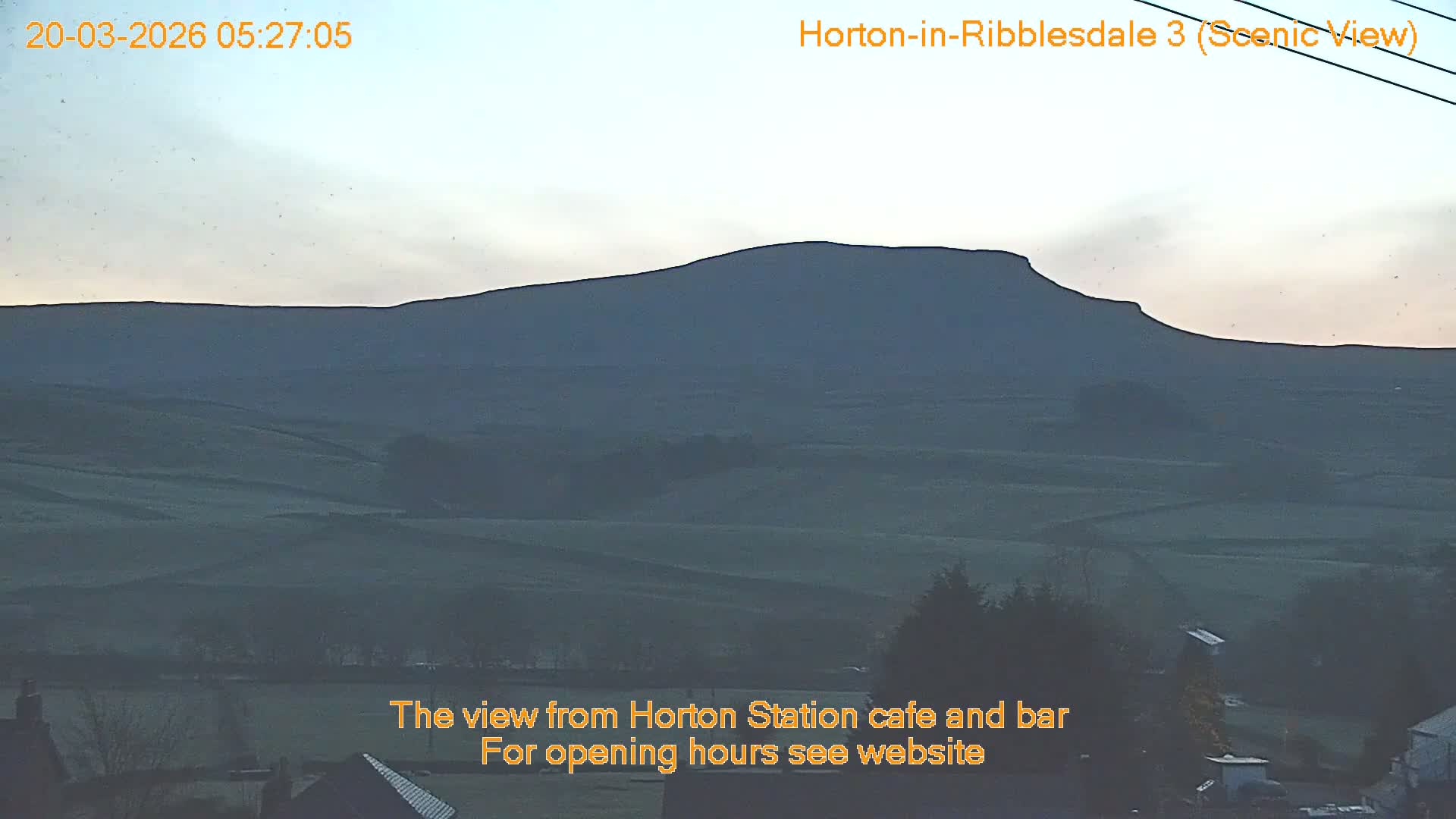 Horton-in-Ribblesdale Village & Ribble Valley Panaromic Live Cam - North Yorkshire, Yorkshire and the Humber, England, United Kingdom