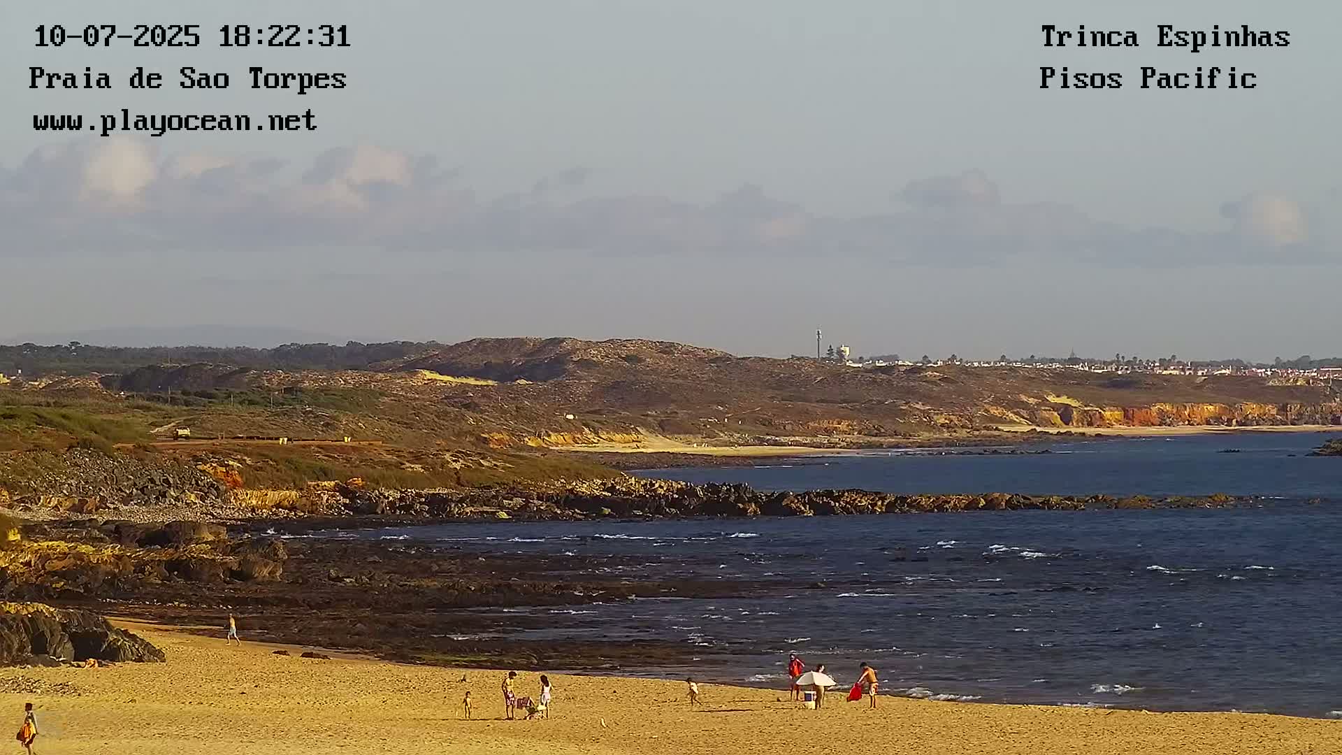 Sines, Praia de São Torpes Beach & Porto Sines Port Live Cam - Sines, Setúbal, Alentejo Litoral, Alentejo, Portugal